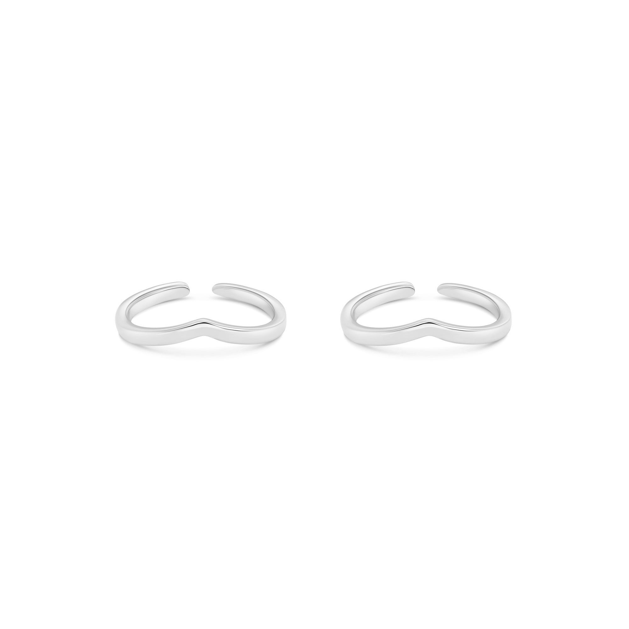 Diadem Silver Toe Ring