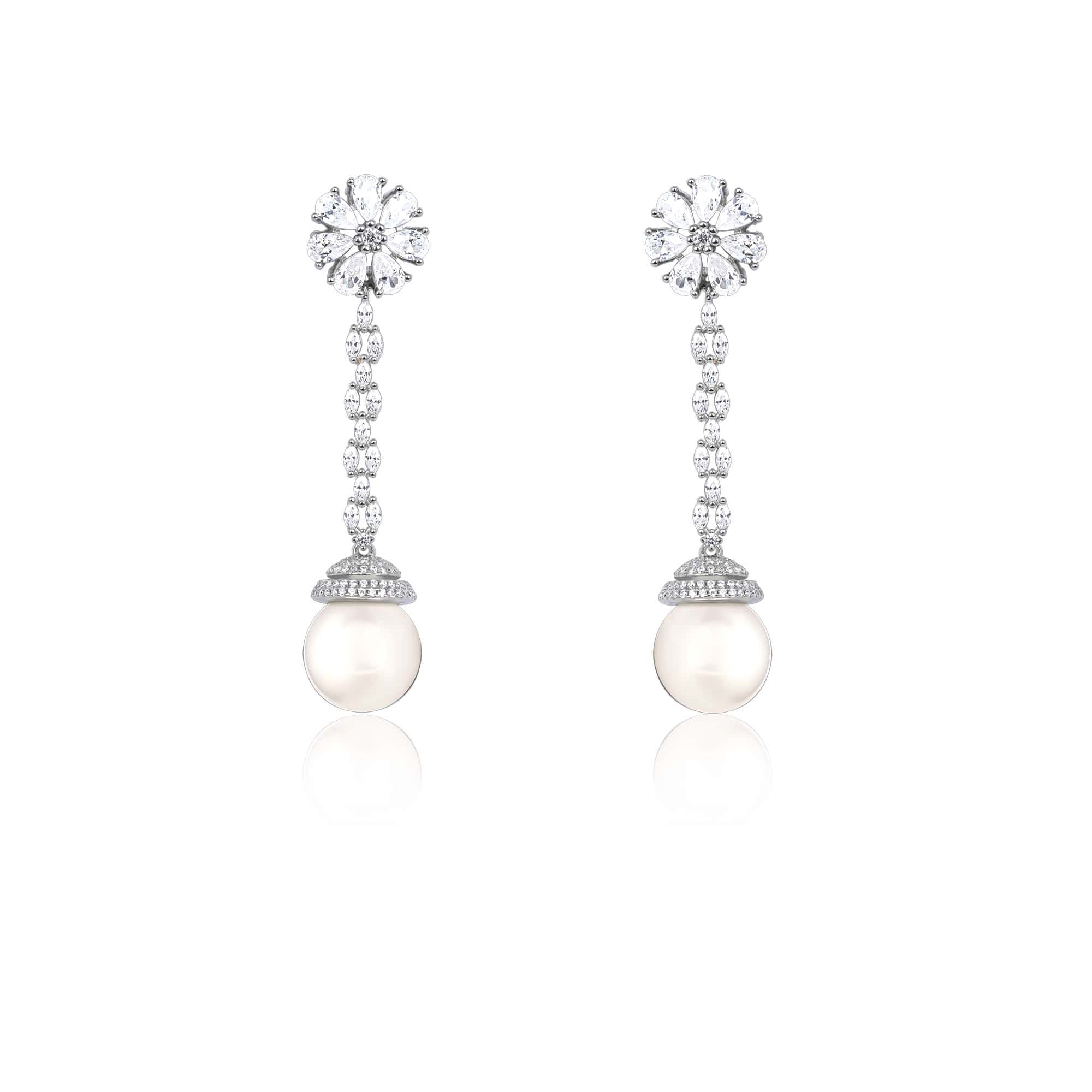 Pearl CZ Cascade Dangler