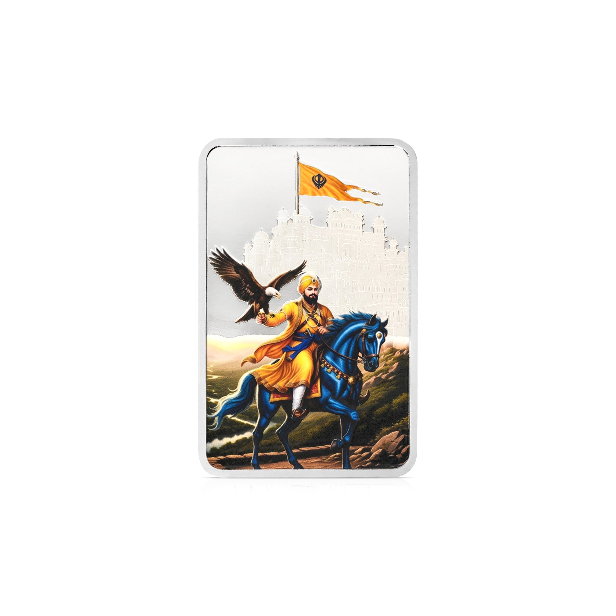 100g Guru Gobind 999 Silver Bar