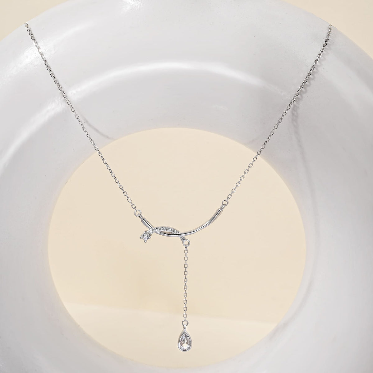 Classic Drop Necklace - Touch925 Silver Jewellery