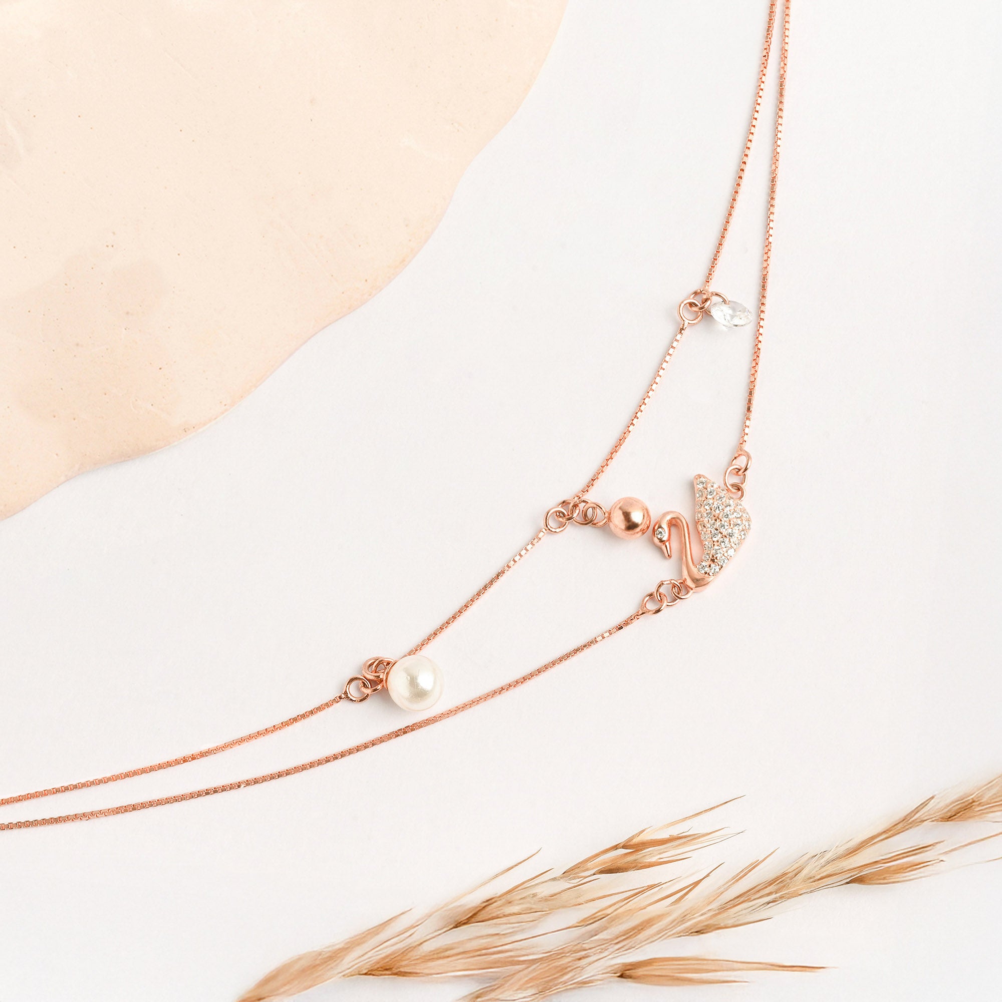 Elixir Swan Anklet