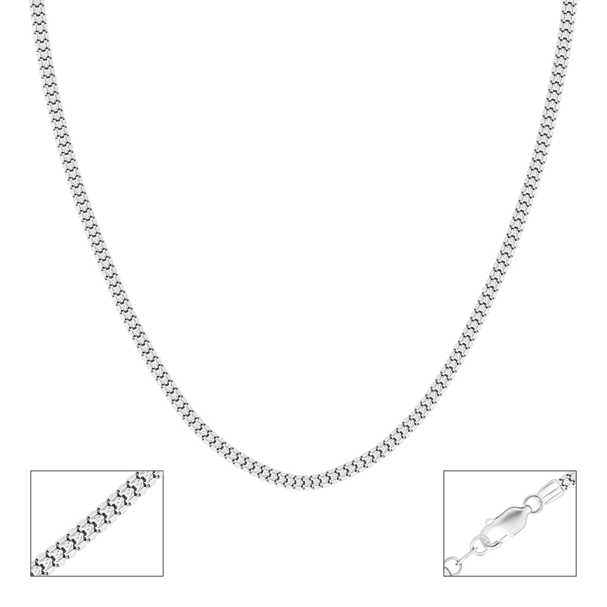 Dune Mesh Silver Chain