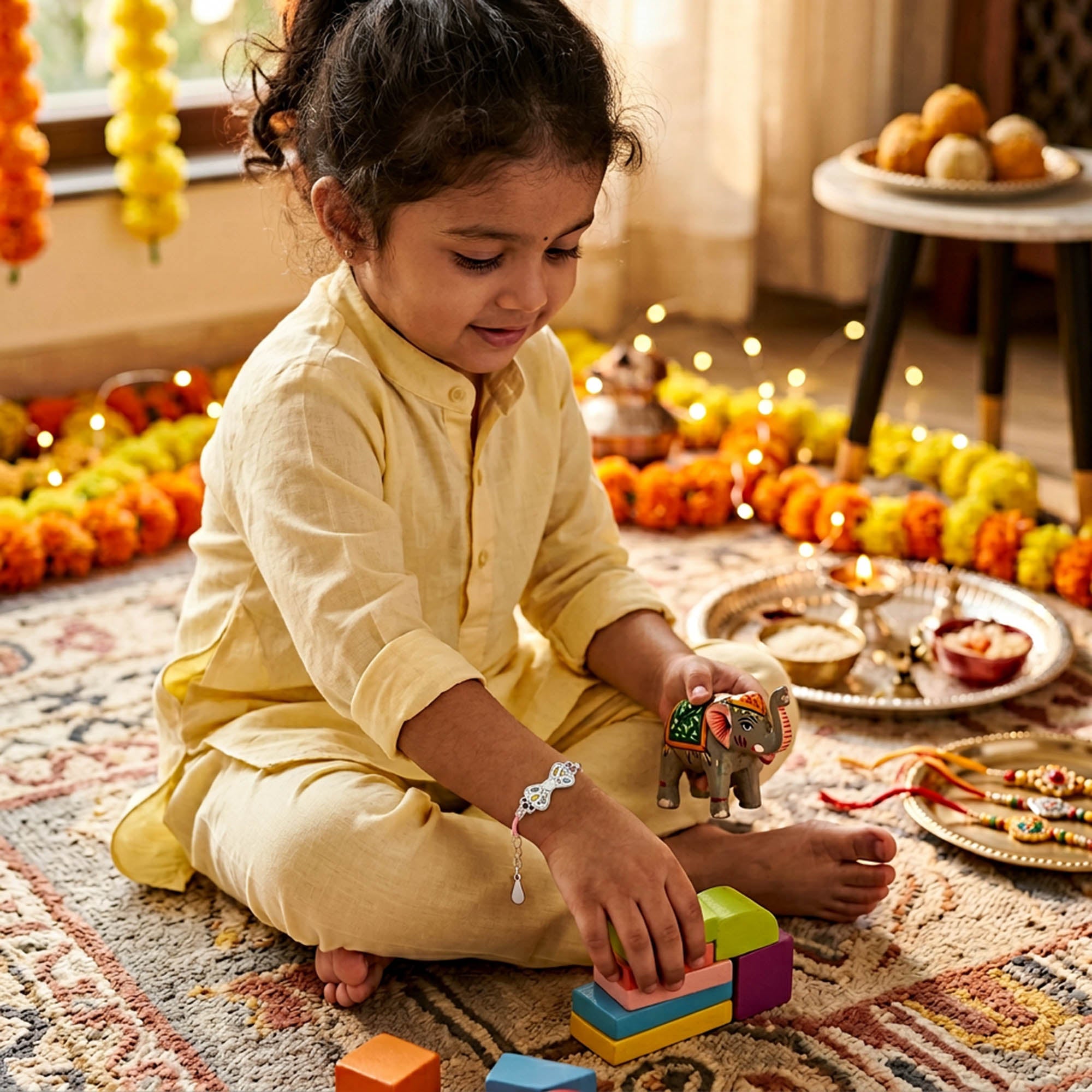 Colorful Bow Rakhi