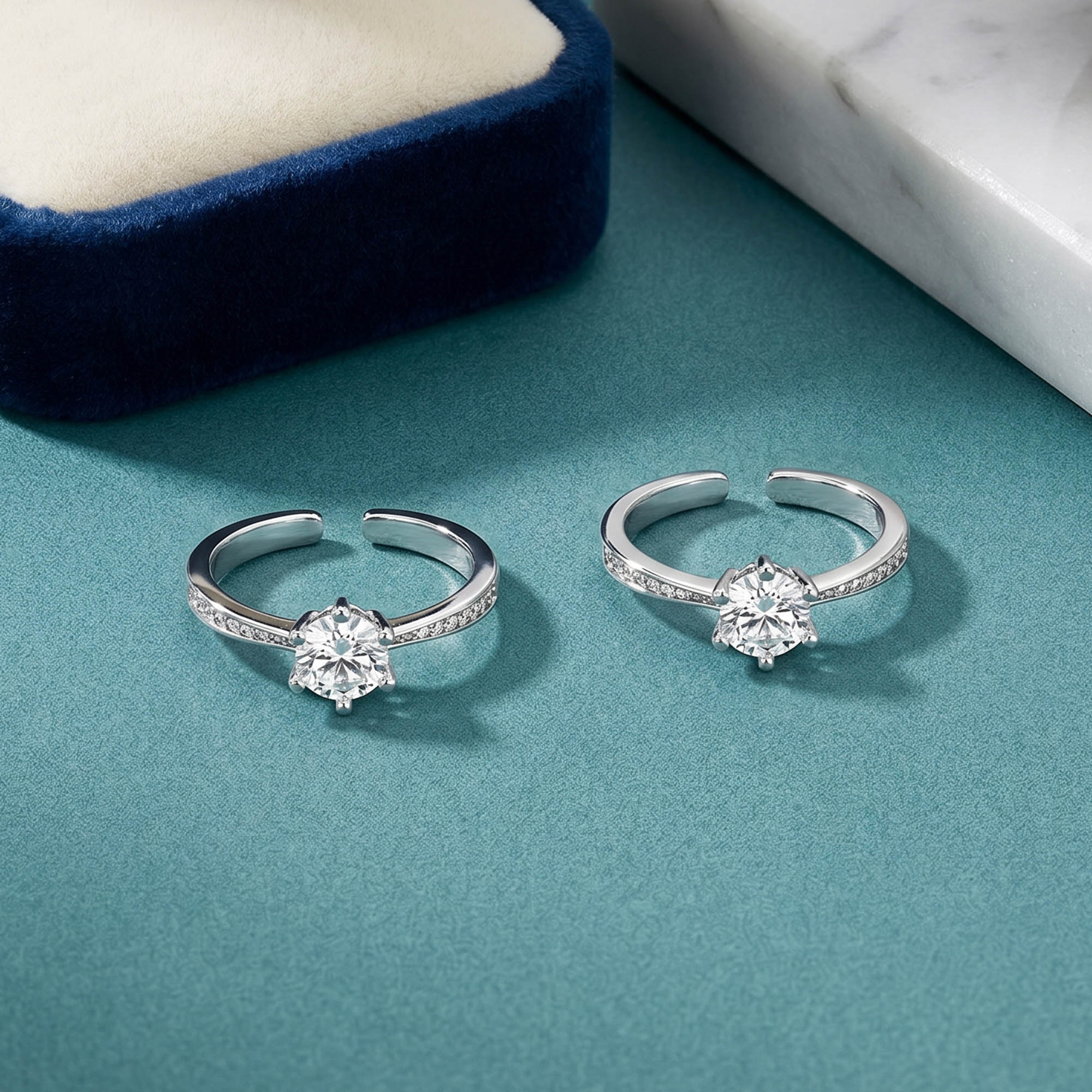 Solaira Silver Toe Ring