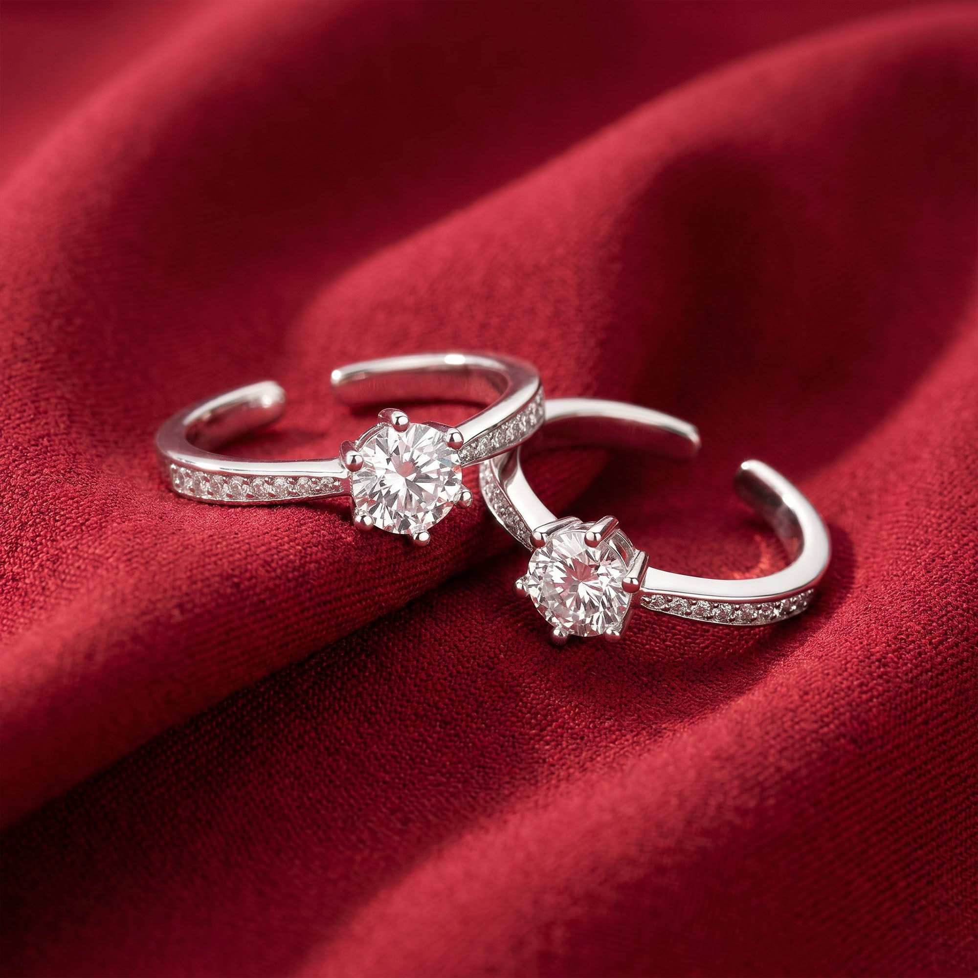 Solaira Silver Toe Ring