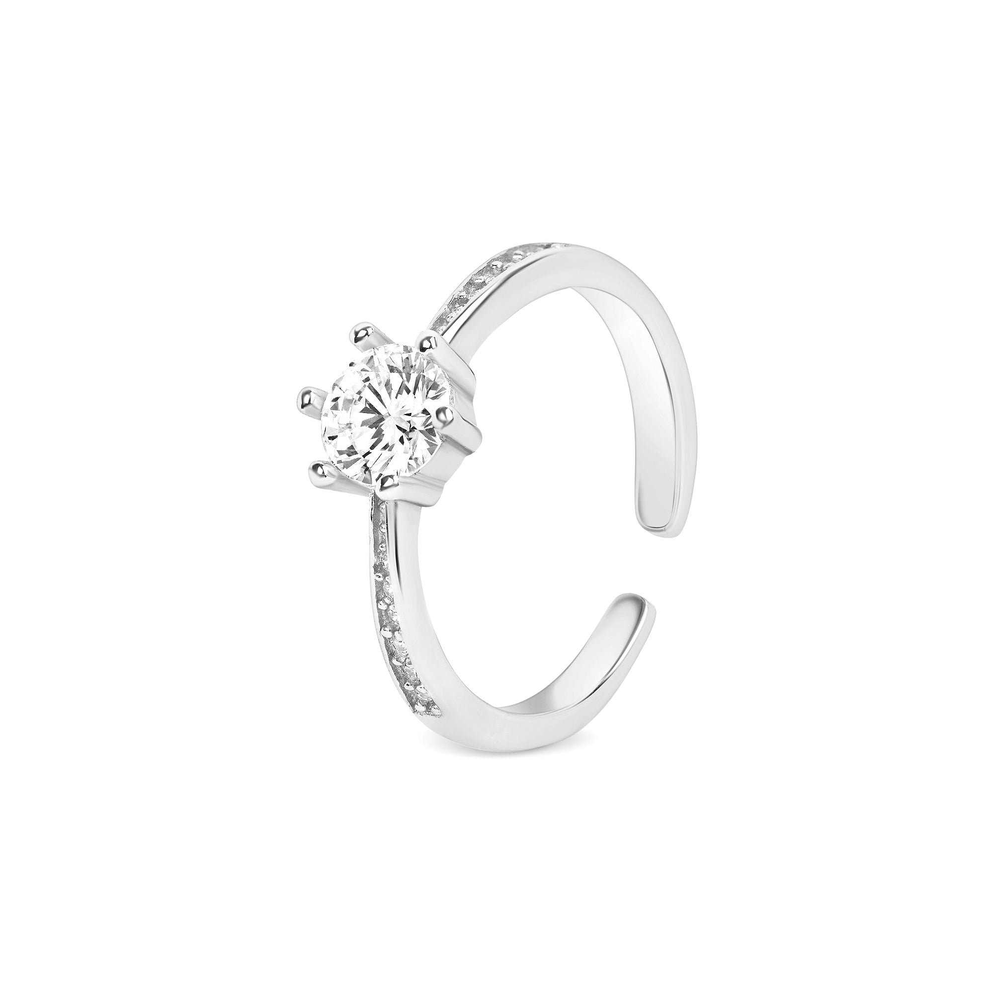 Solaira Silver Toe Ring