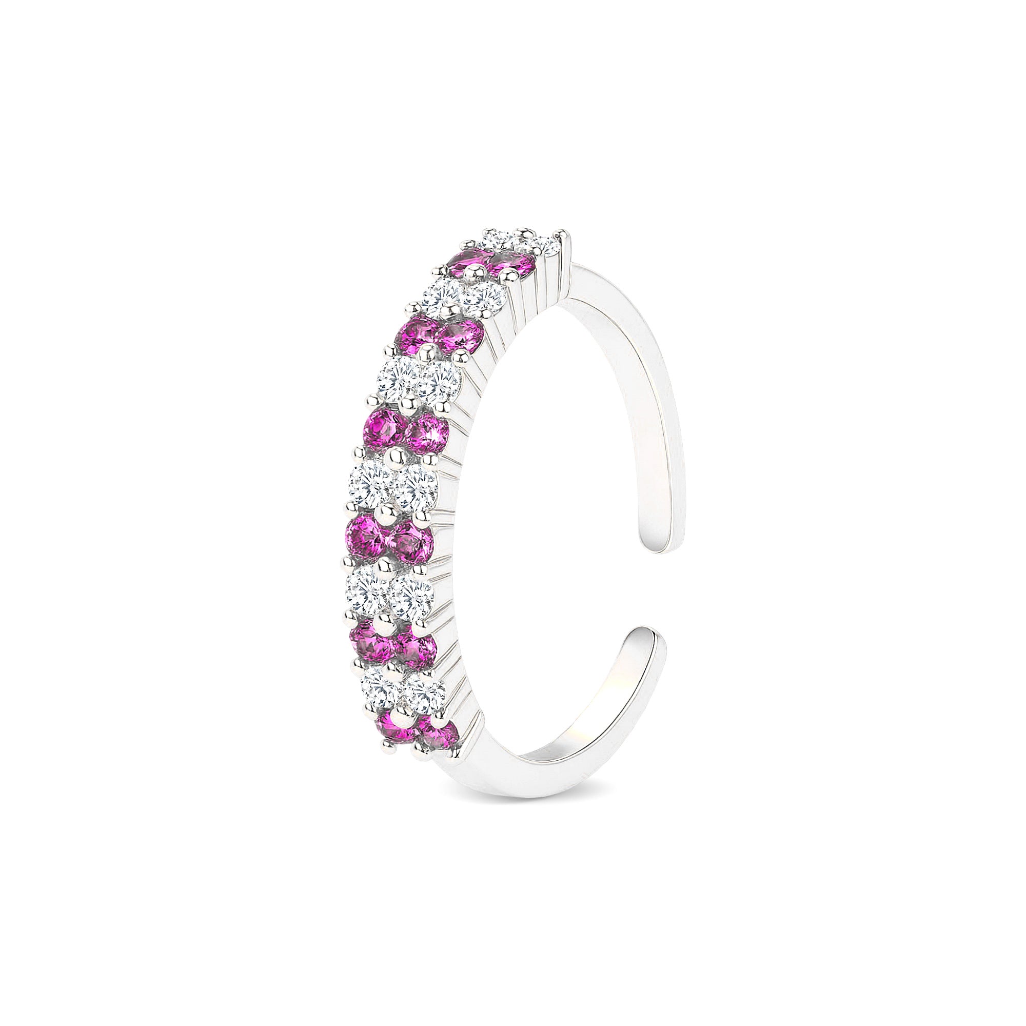 Rosé Luxe Silver Toe Ring