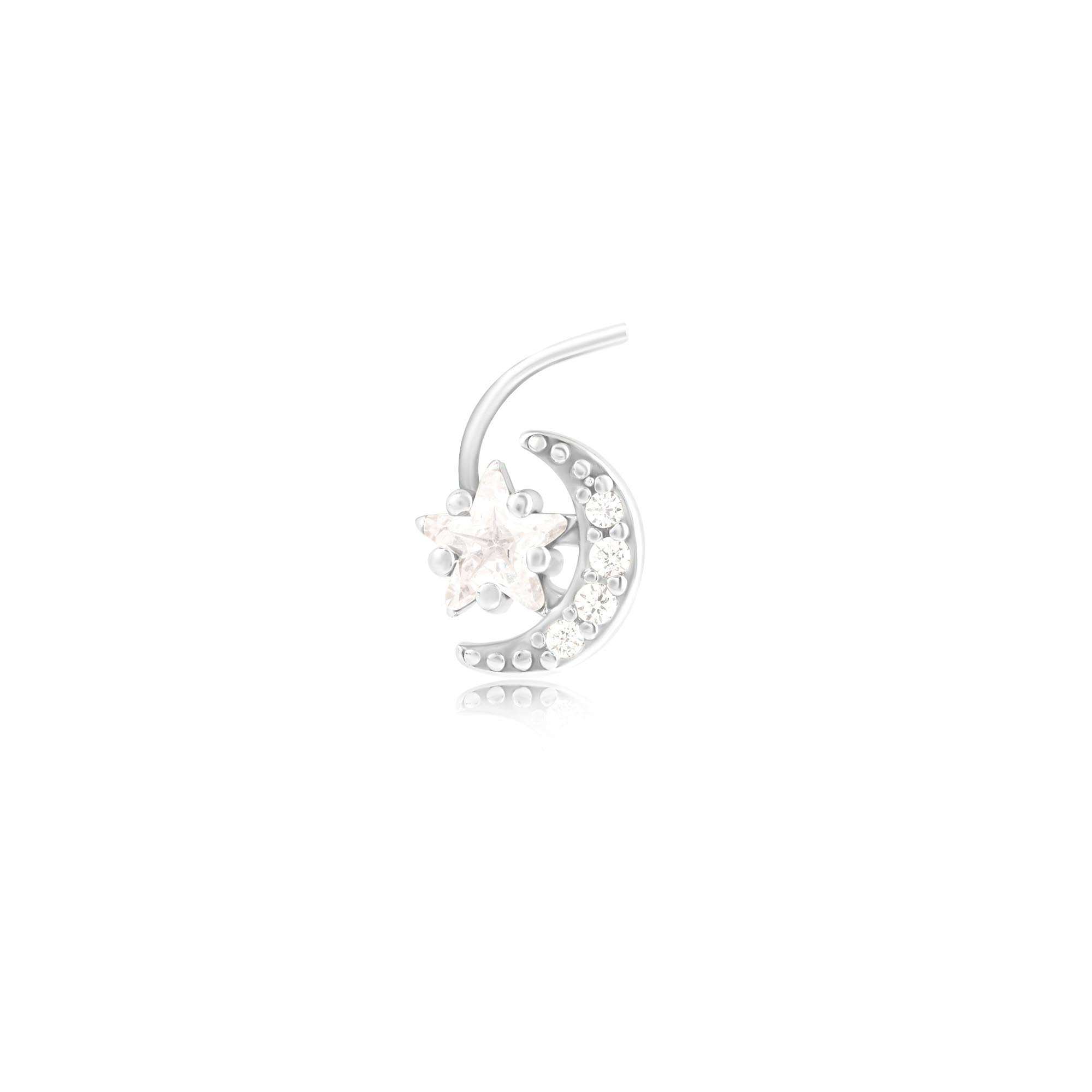 Celestial Duo Nose Pin