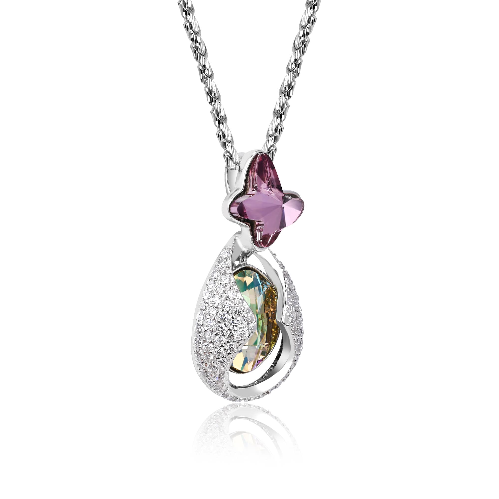 Butterfly Prism Necklace