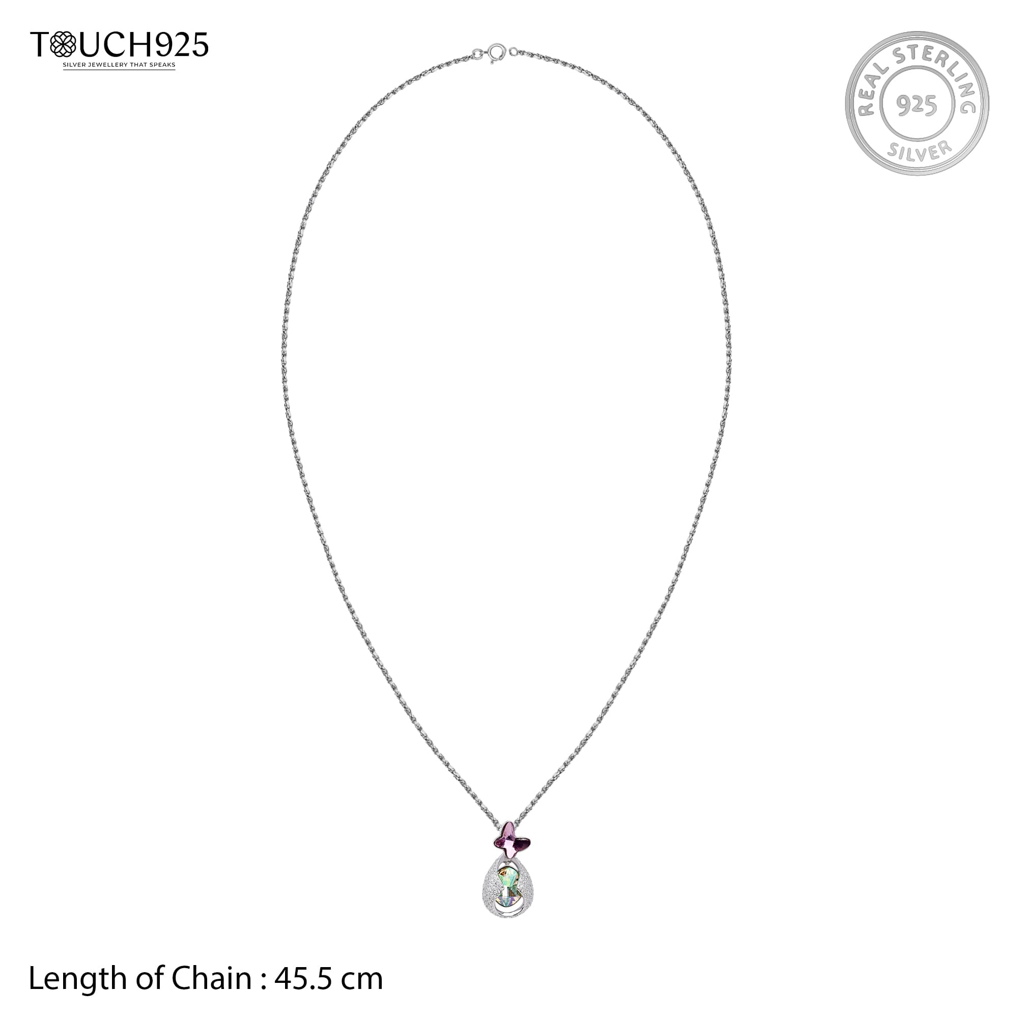 Butterfly Prism Necklace