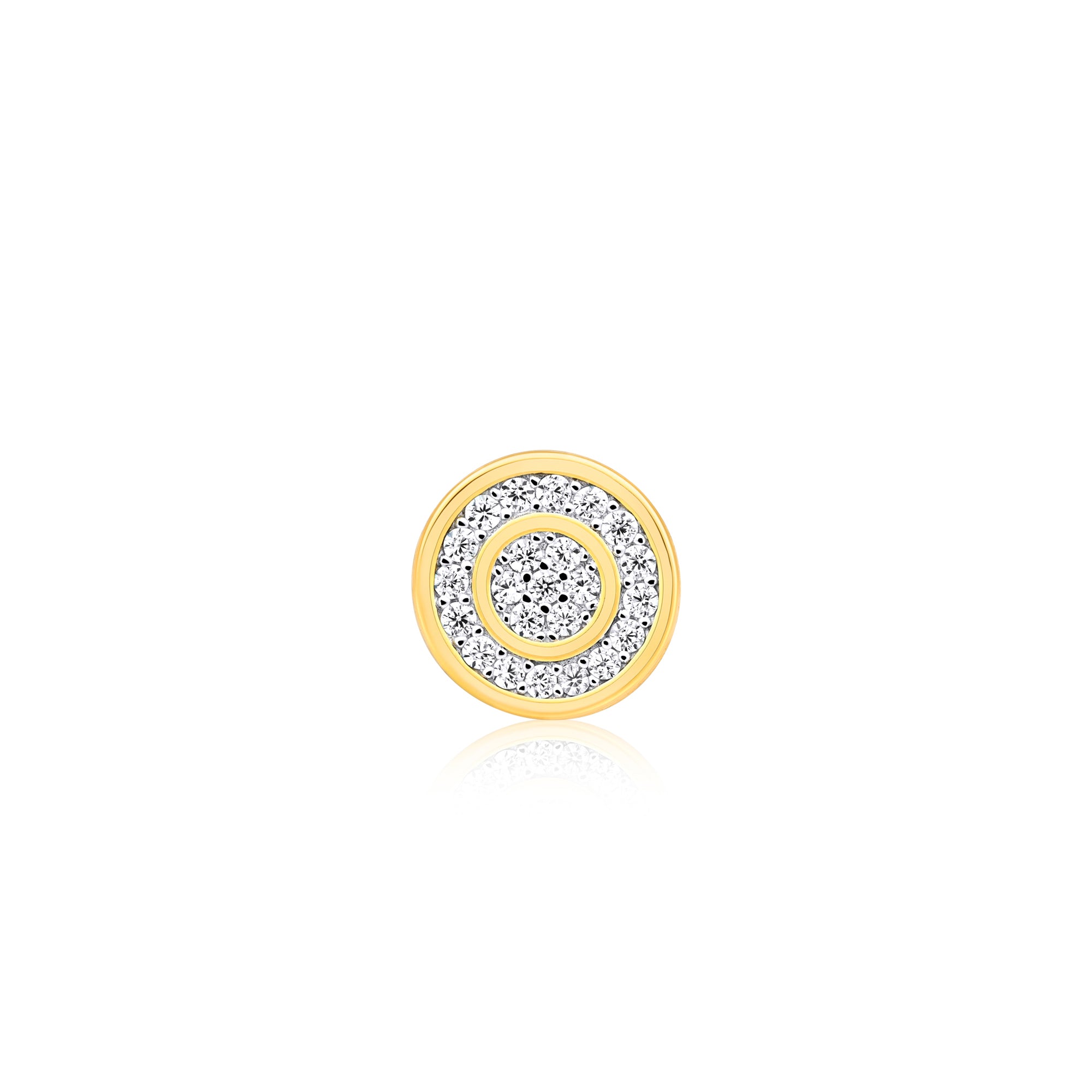 Circular Silver Studs