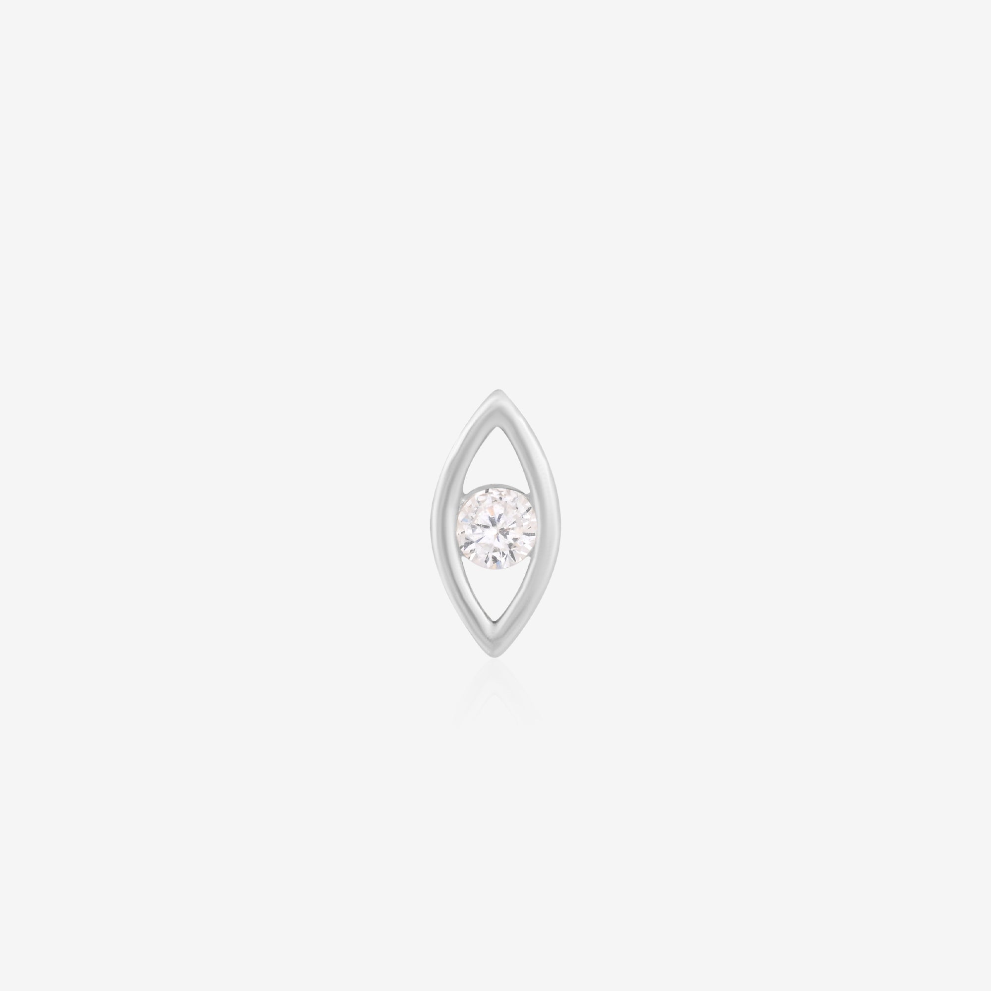 Gleaming Eye Nose Pin