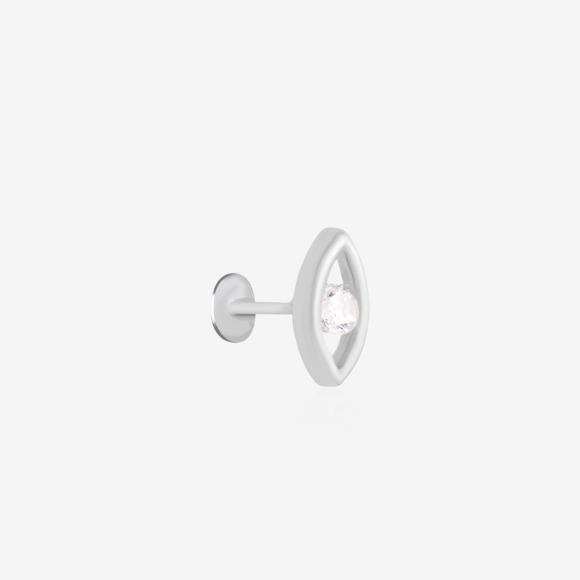Gleaming Eye Nose Pin