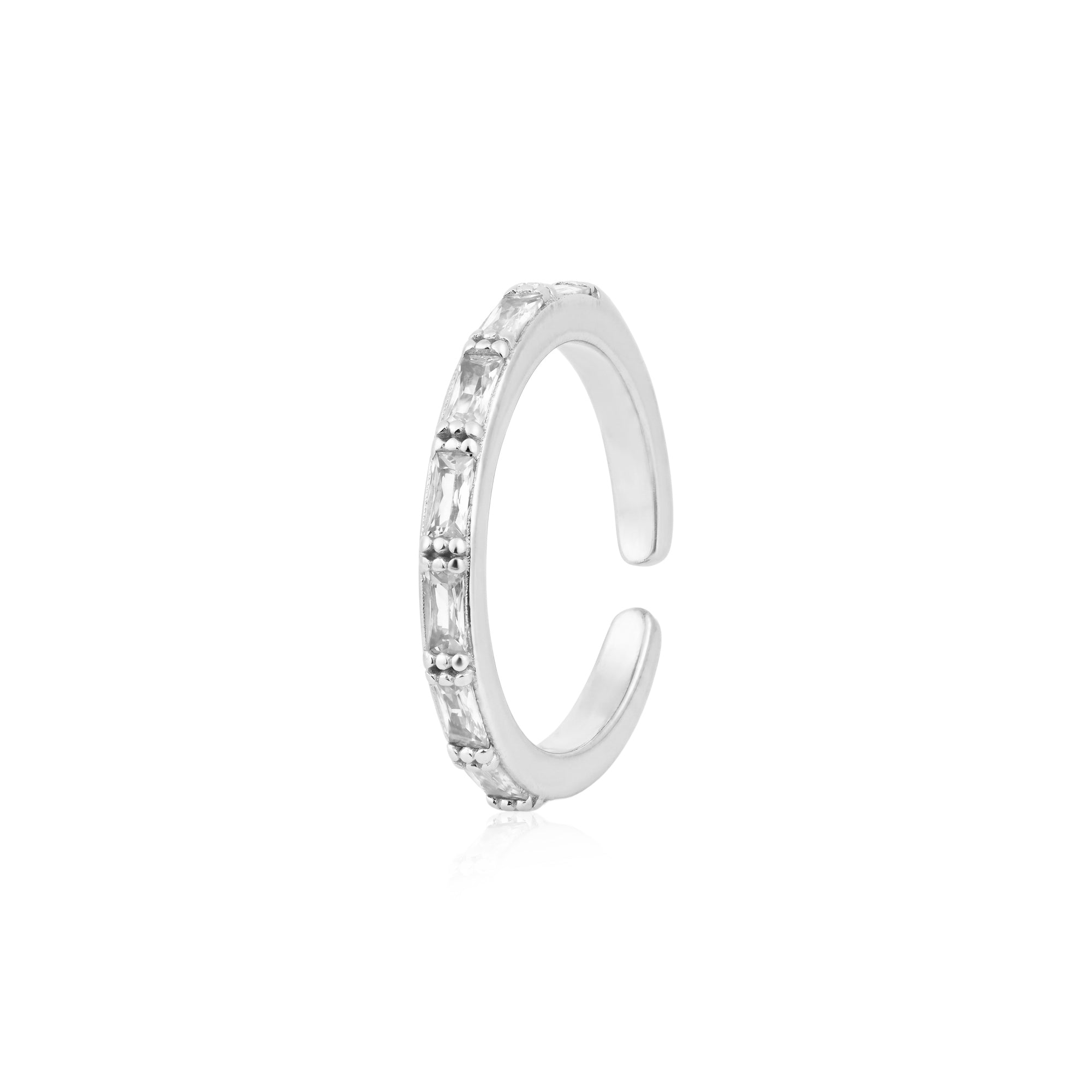 Classic Baguette Zircon Toe Ring