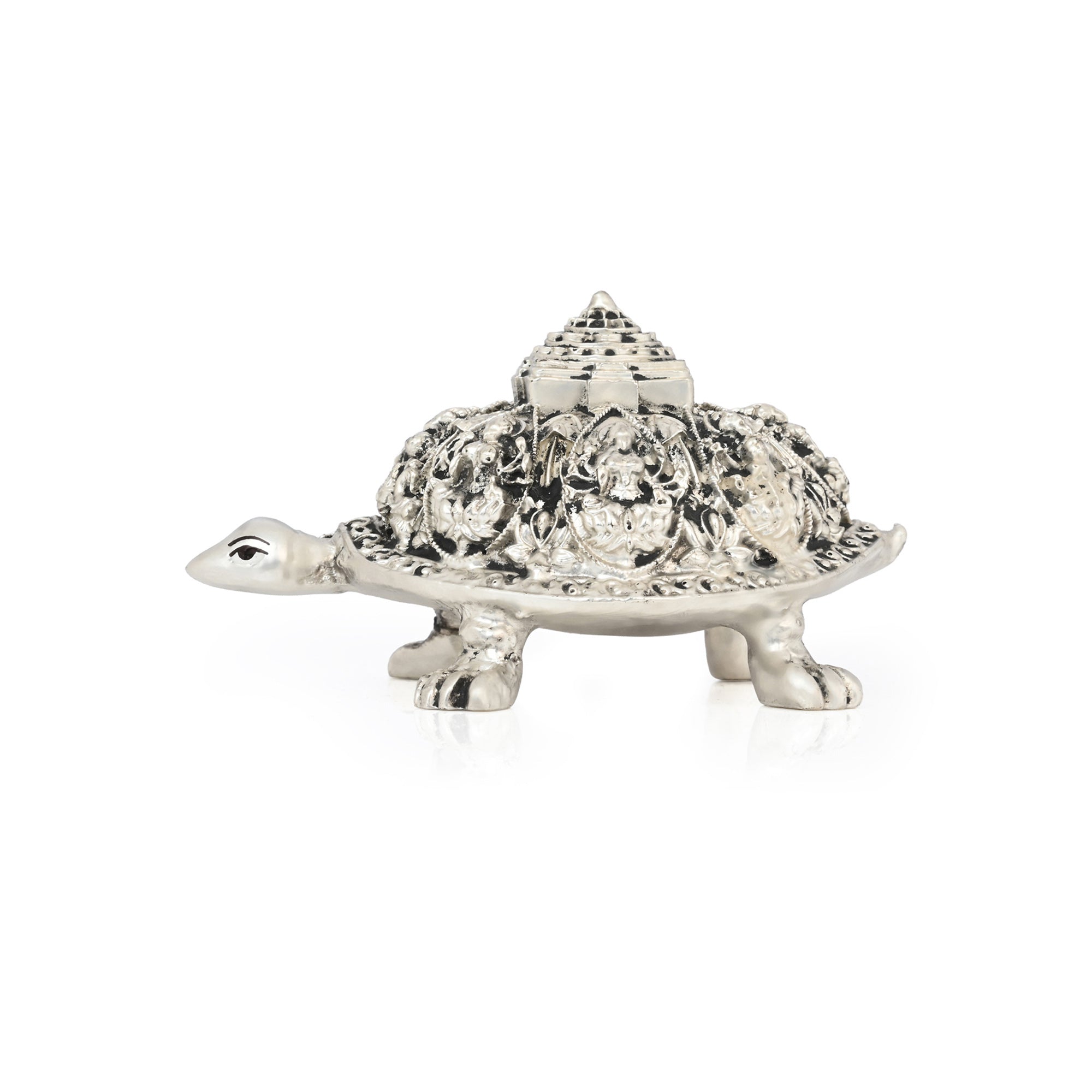 999 Silver Plated Ashtalakshmi Tortoise