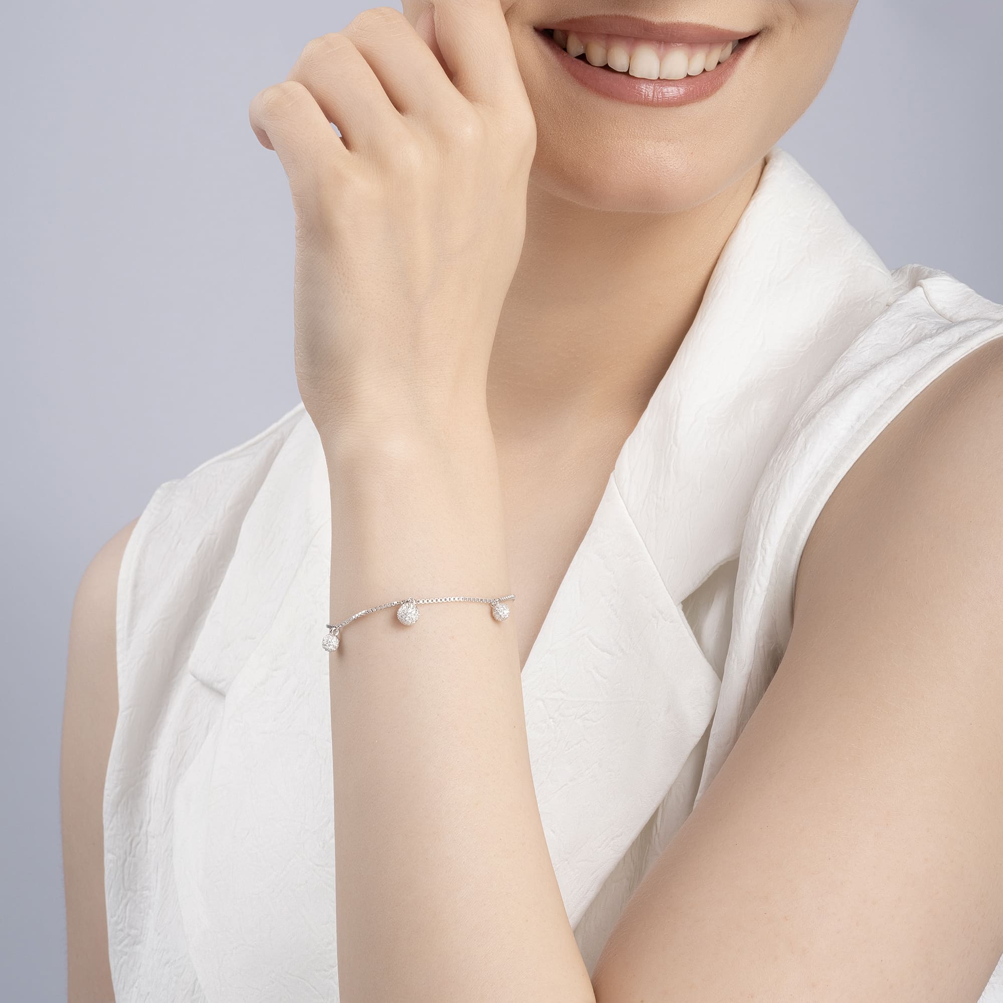 silver bracelet