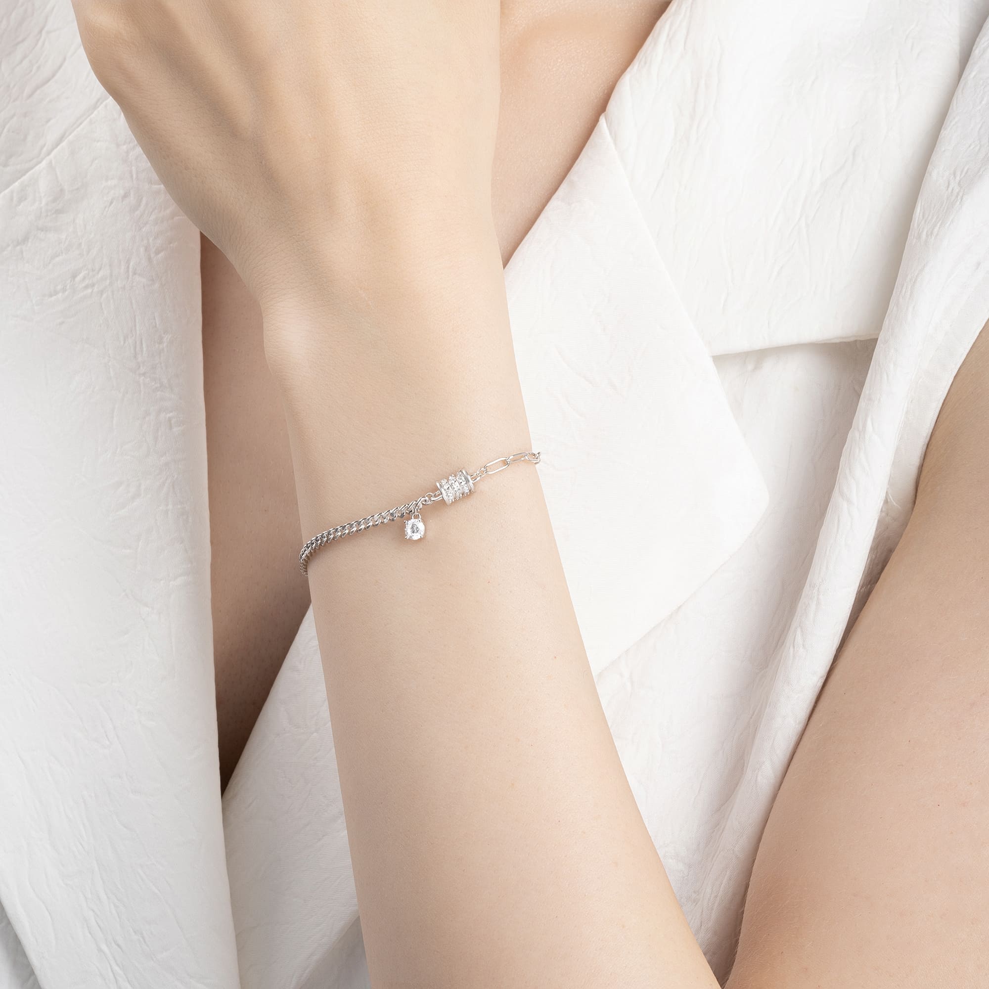 silver bracelet