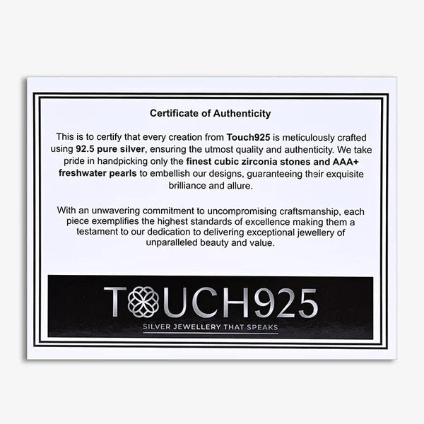Silver Authenticity Certificate