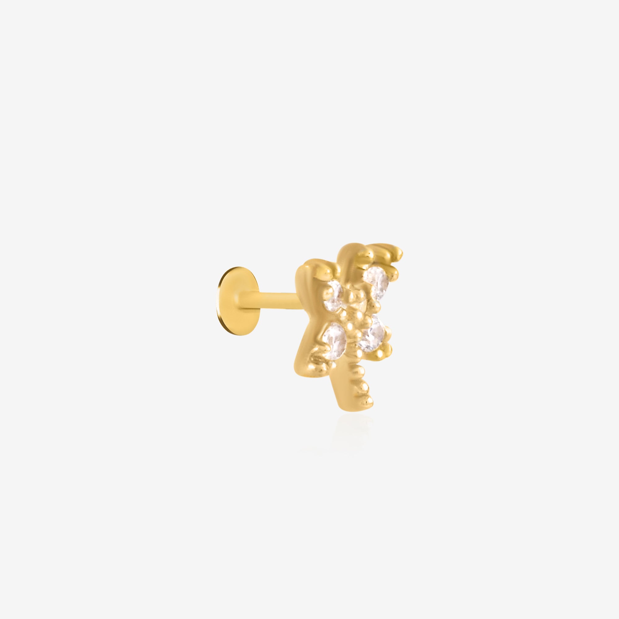 Butterfly Bling Nose Pin