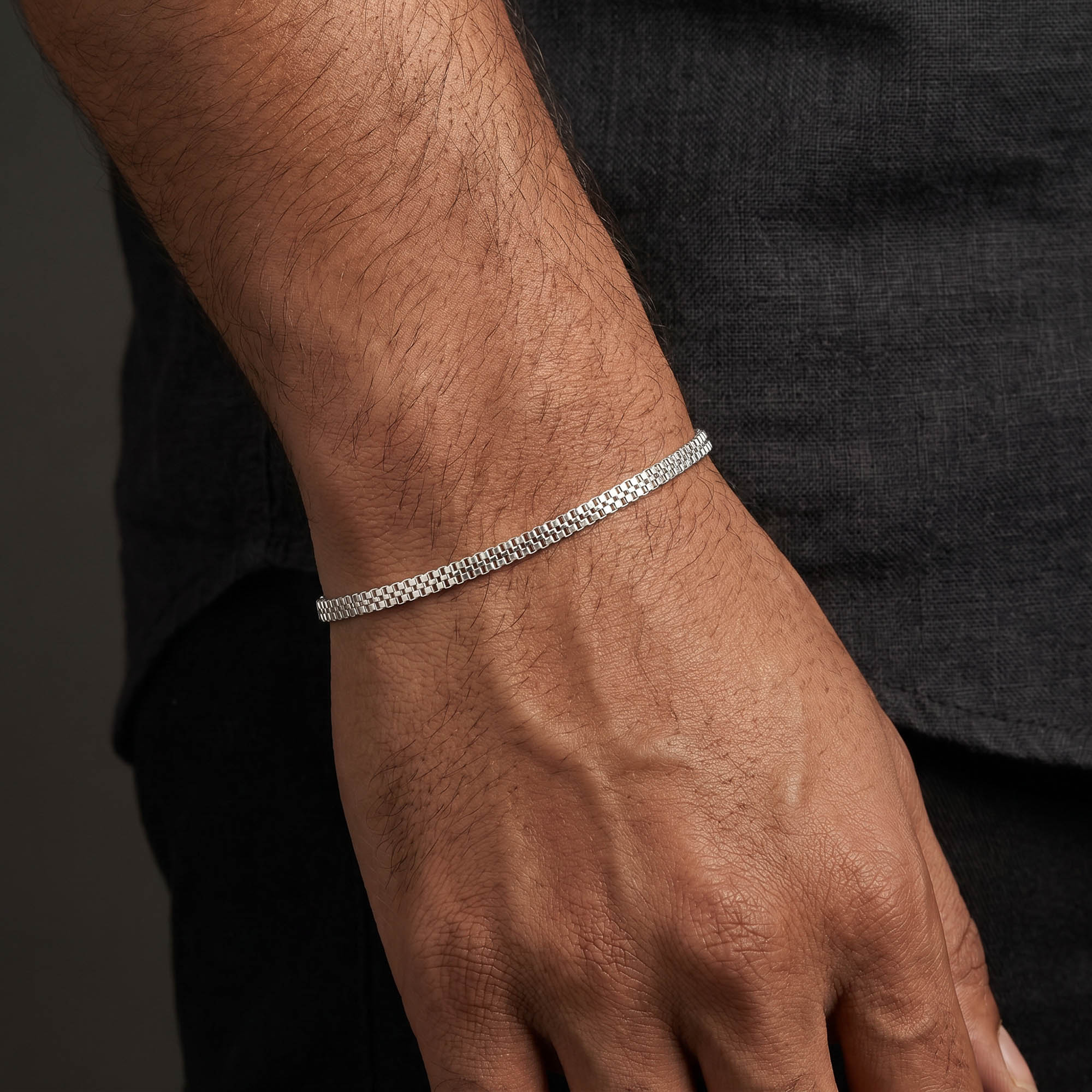 Classic Mesh Men's Bracelet
