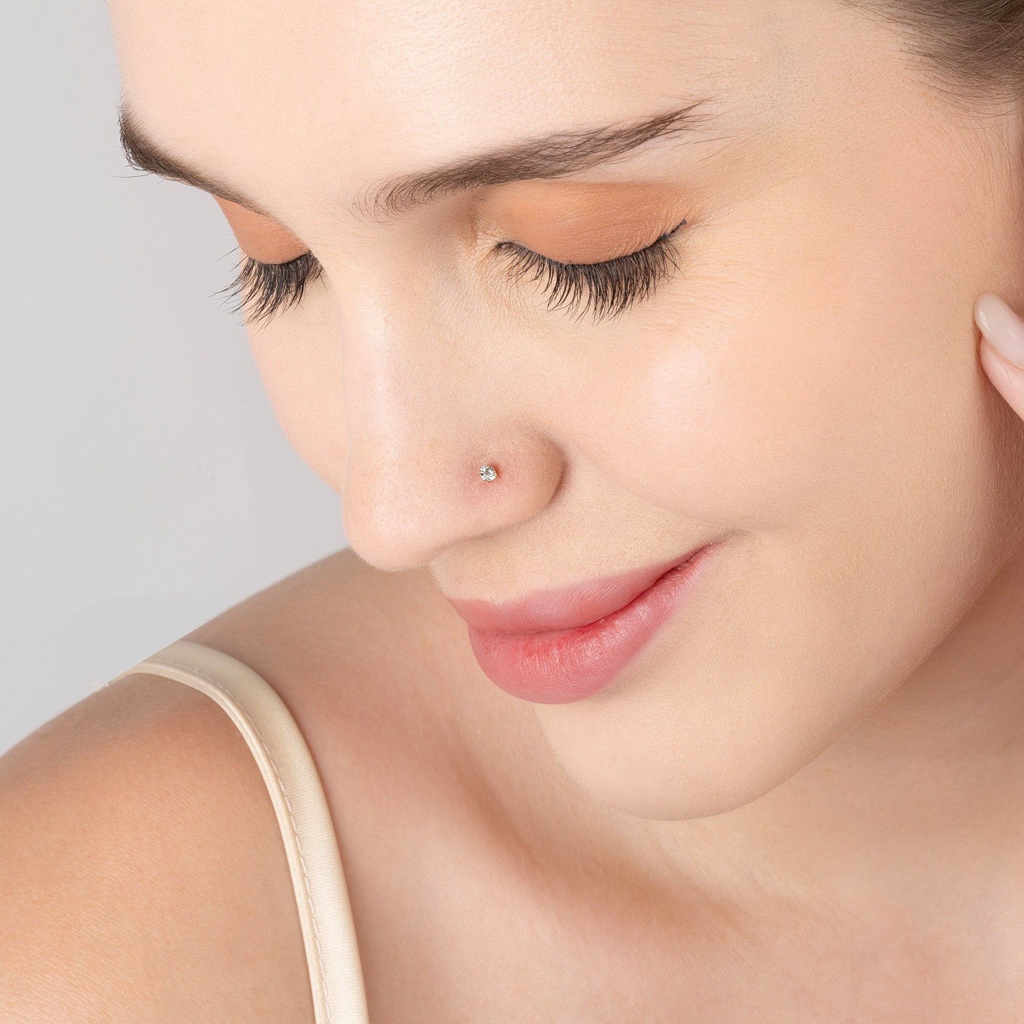 Classic CZ Nose Pin