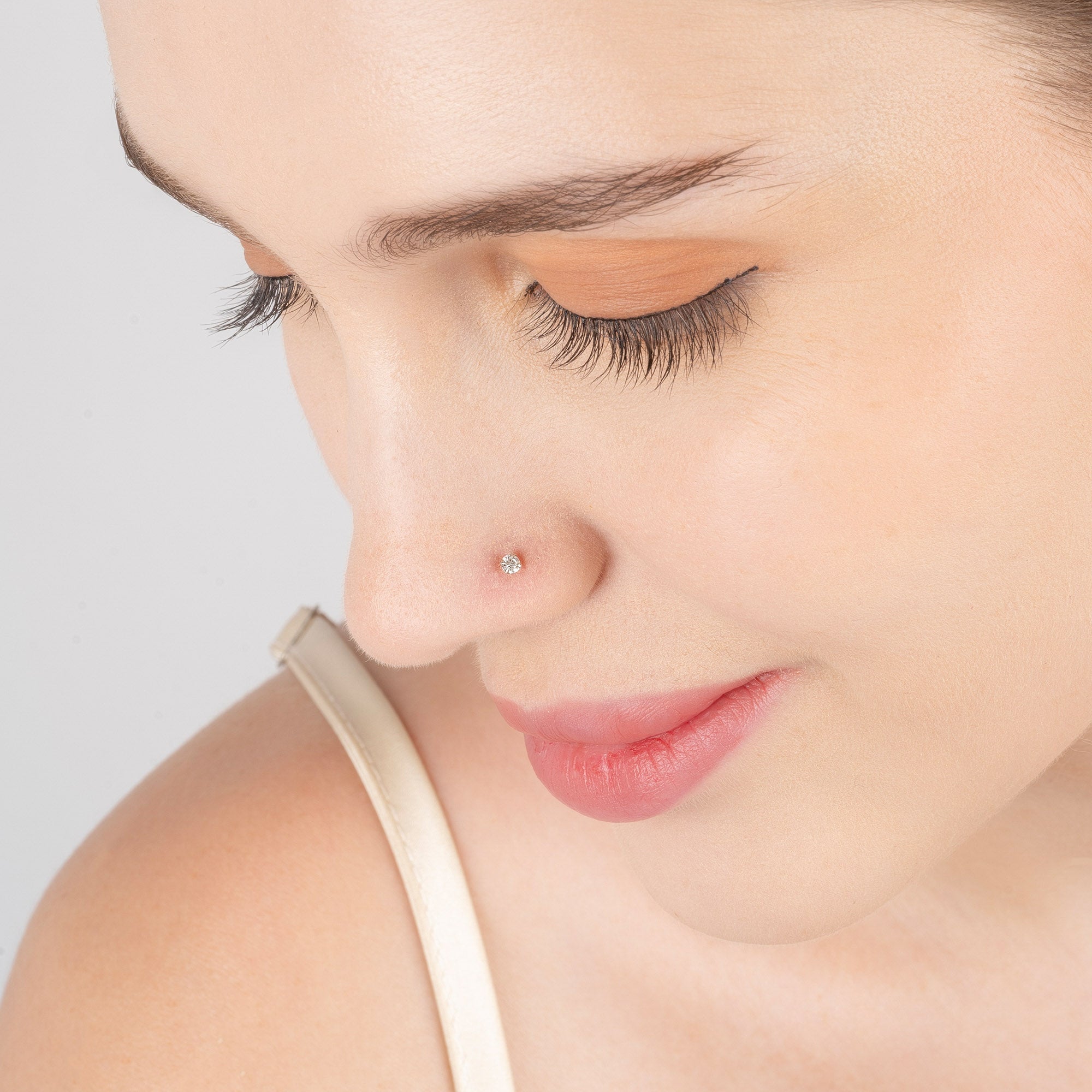 Classic CZ Nose Pin