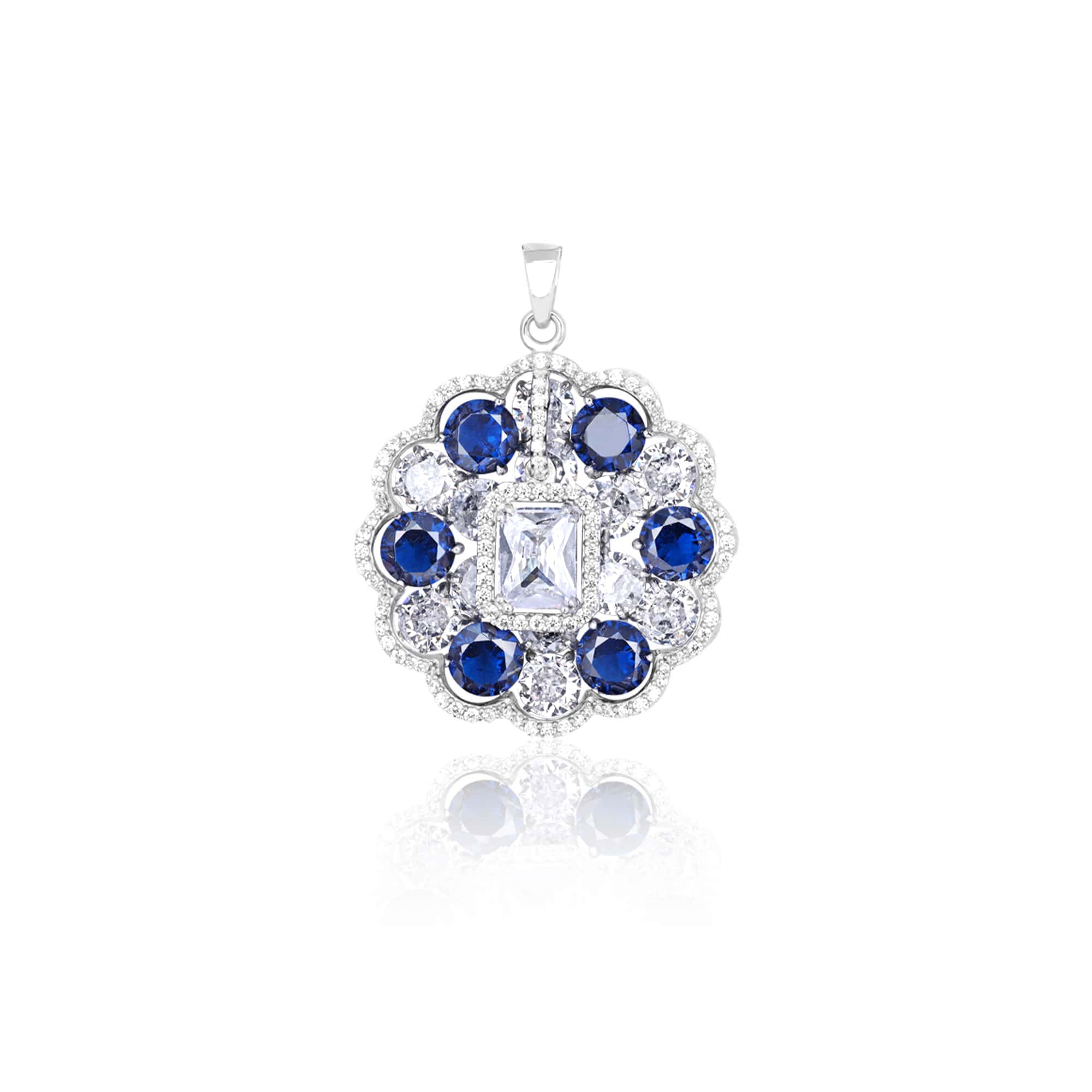 Midnight Blossom Pendant Set