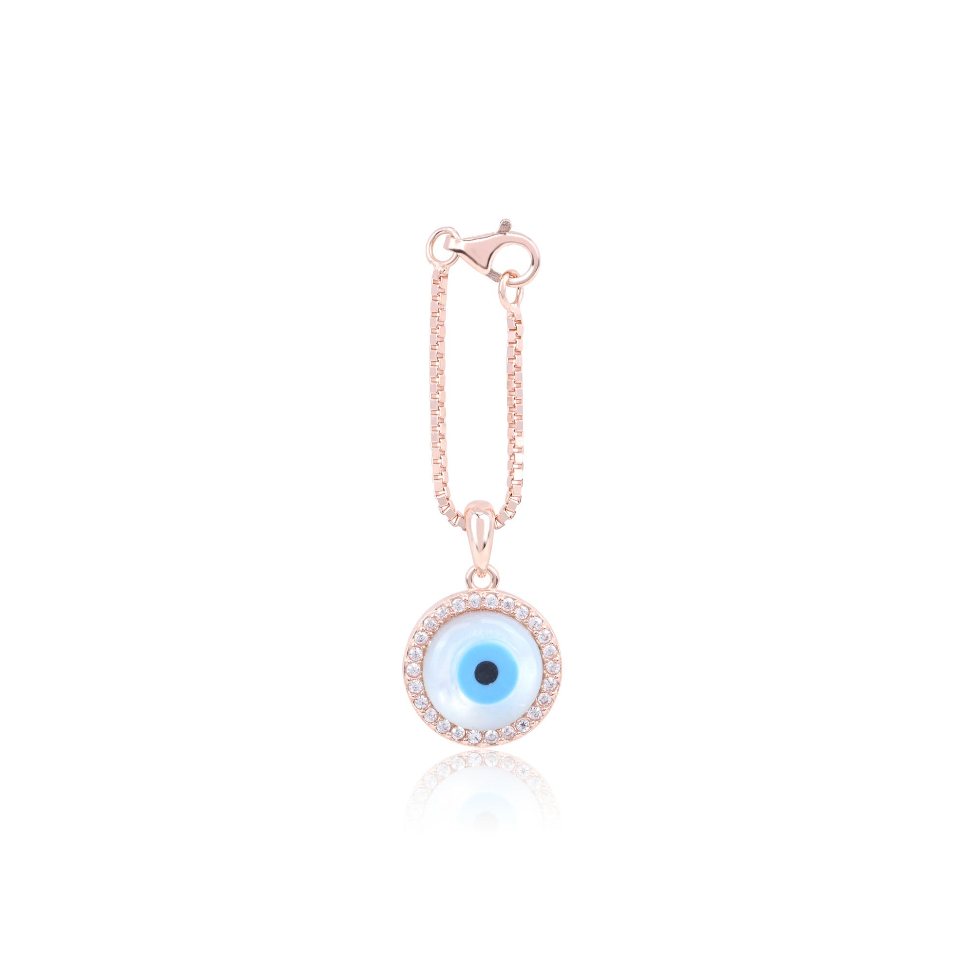 Circular Evil Eye Charm