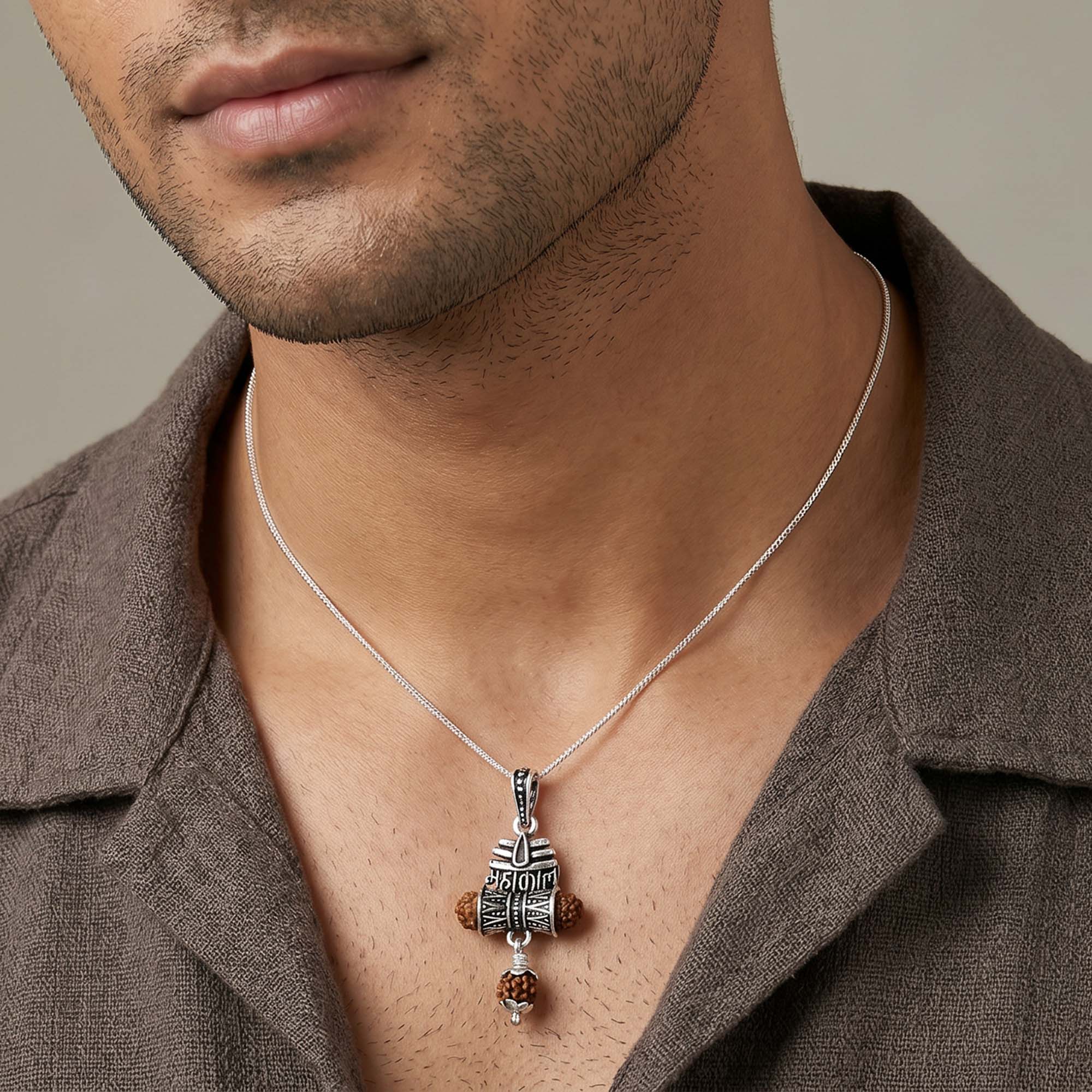 Mahakal Rudraksha Pendant