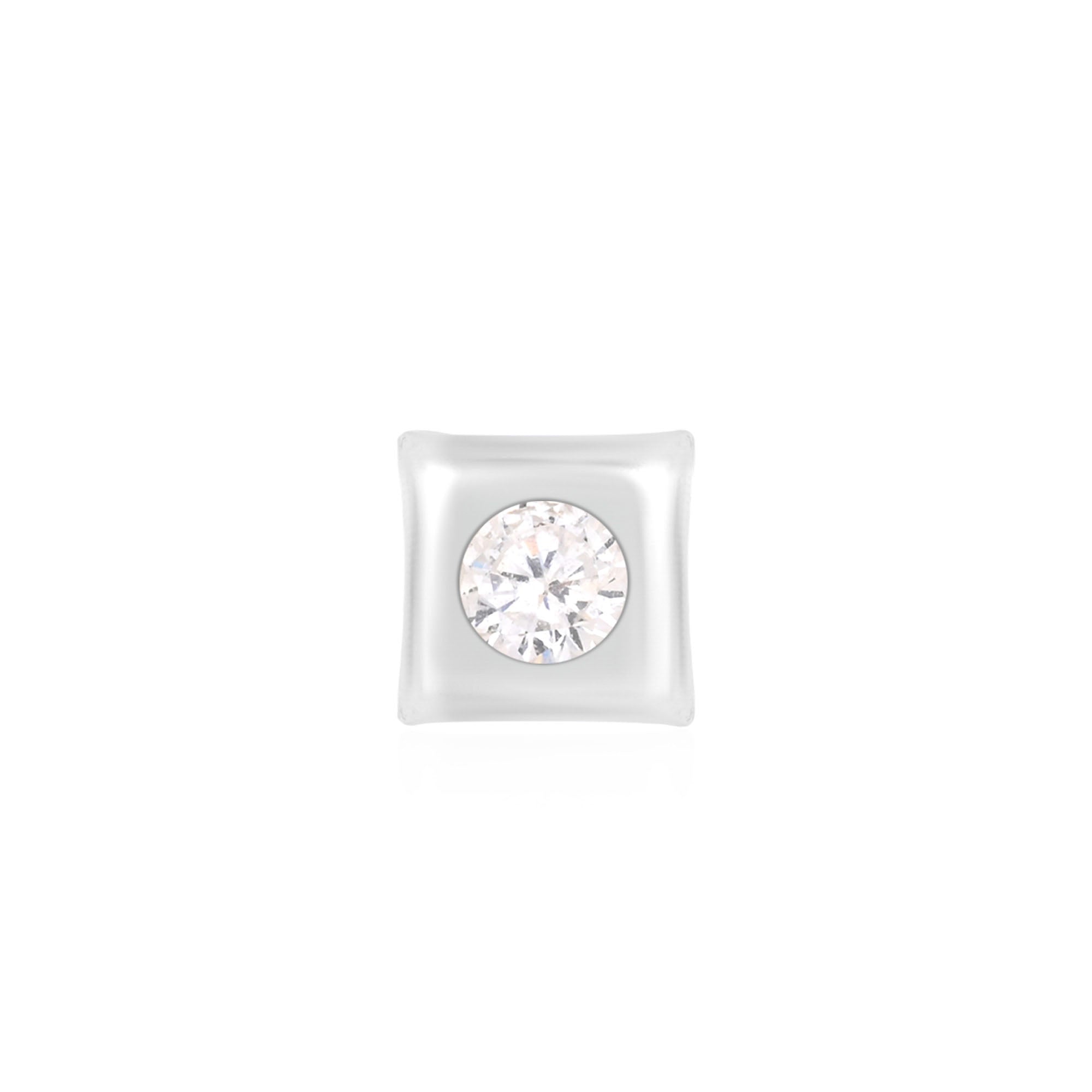 Square Dot Nose Pin