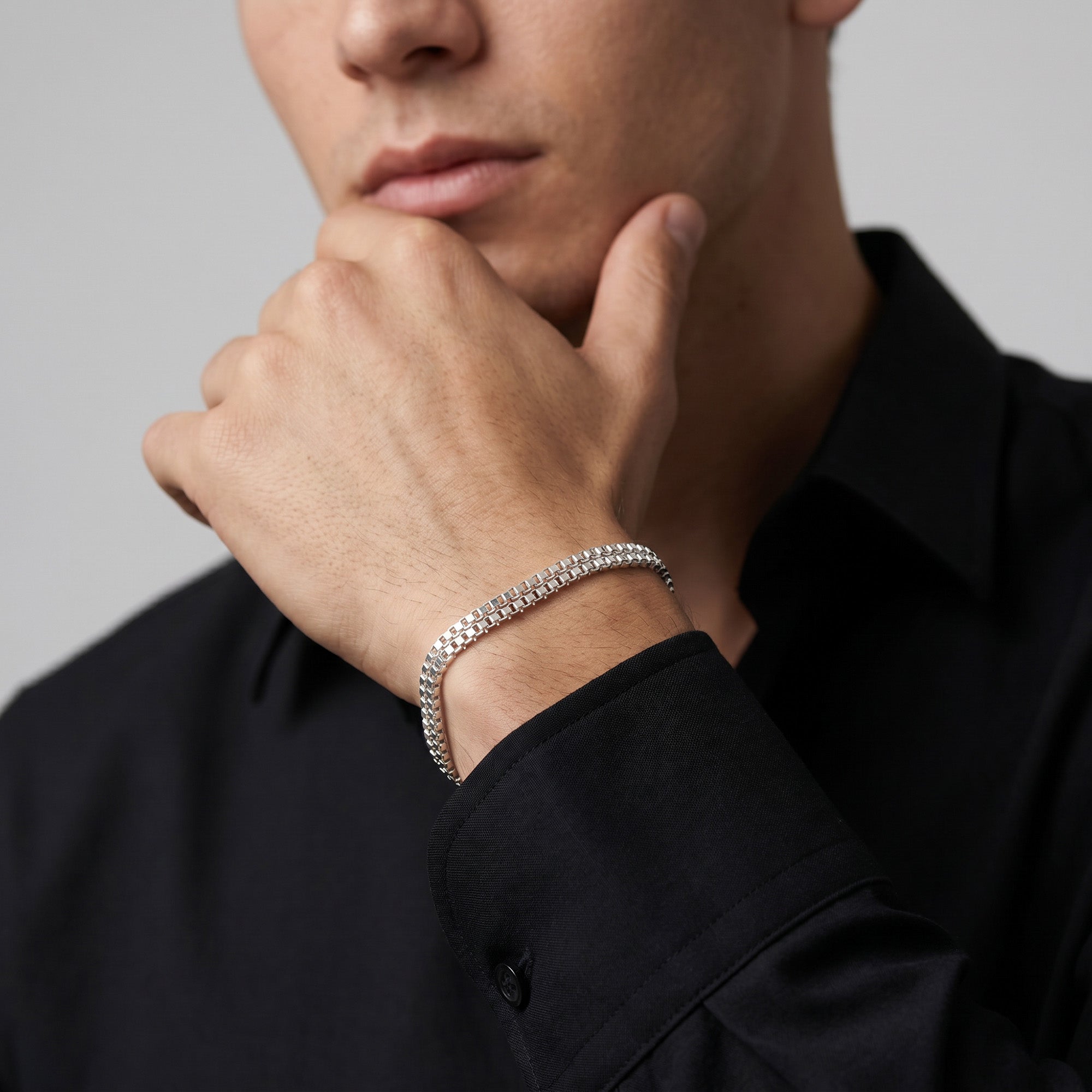 Dual Box Men's Bracelet