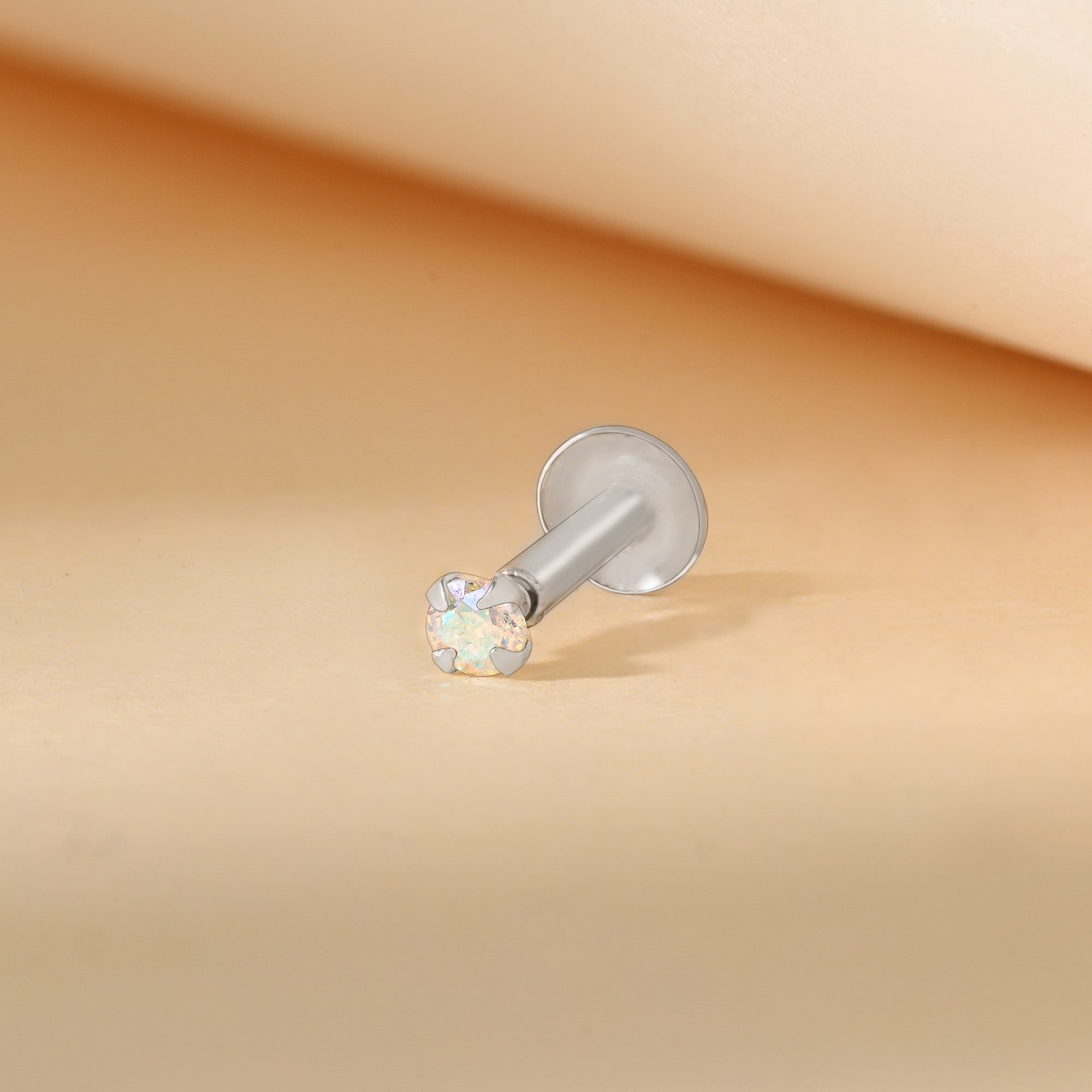 Crystal Glow Nose Pin