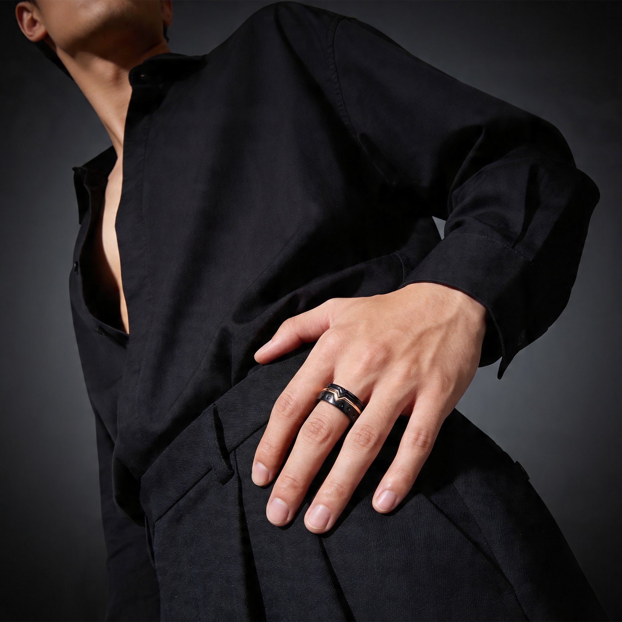 Apex Stealth Onyx Ring
