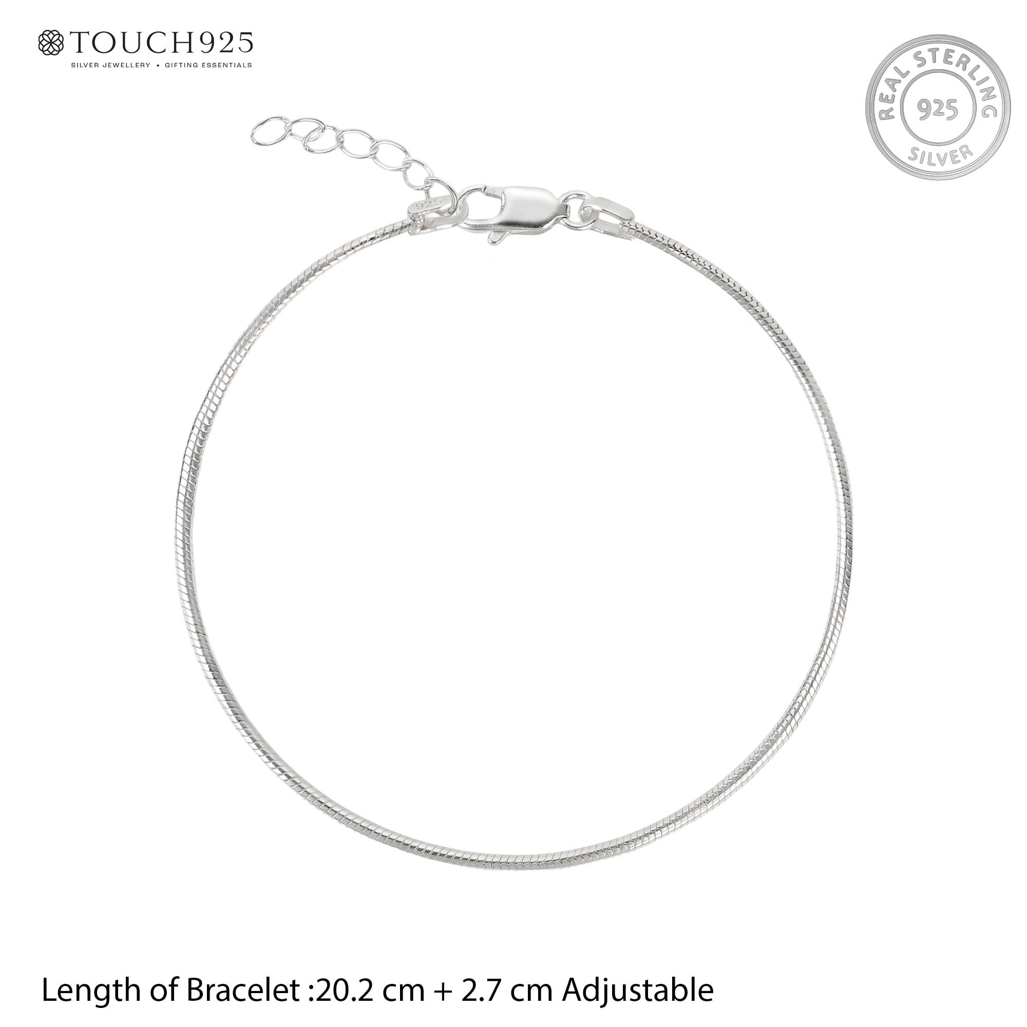 Classic Round Snake Bracelet
