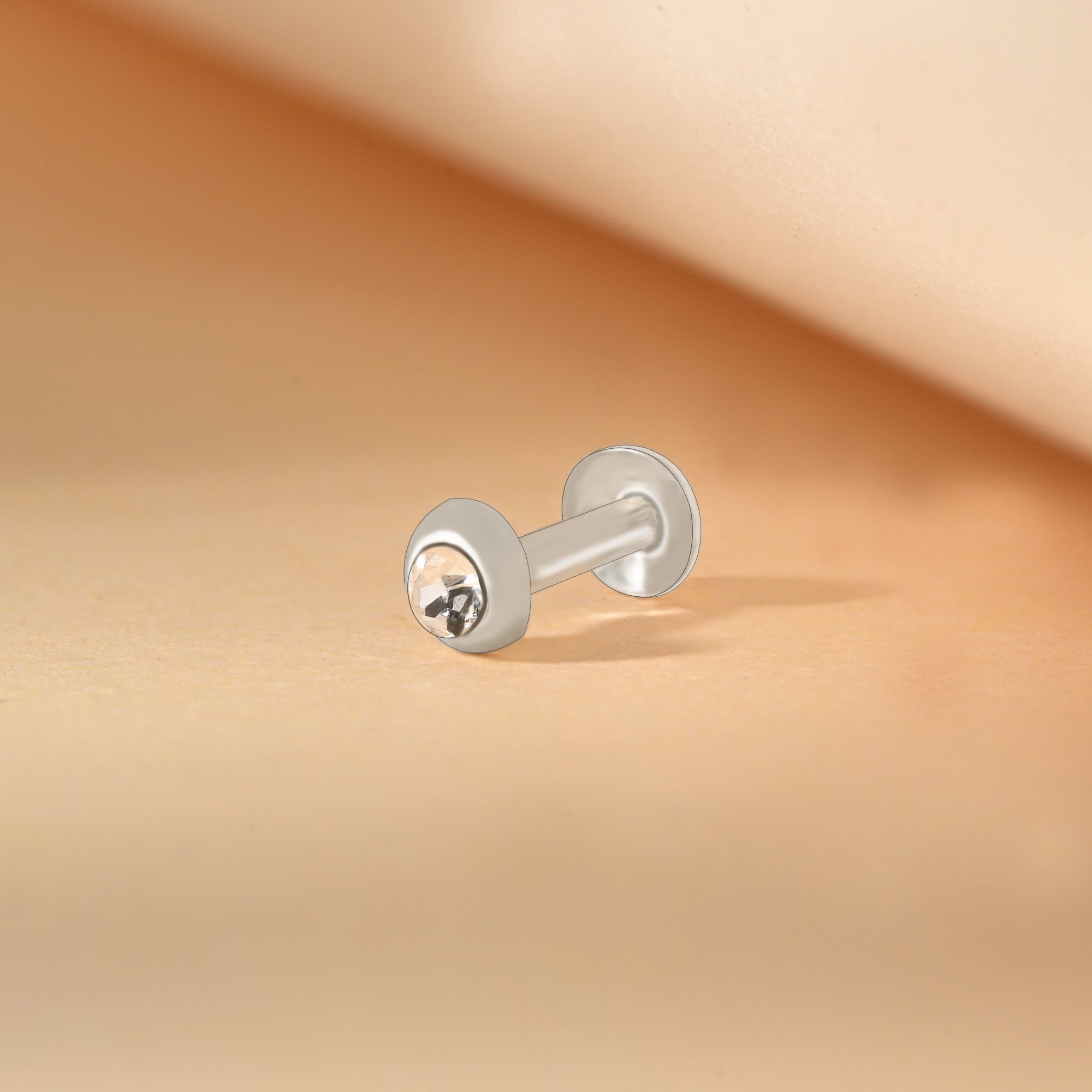 Dome Glow Nose Pin