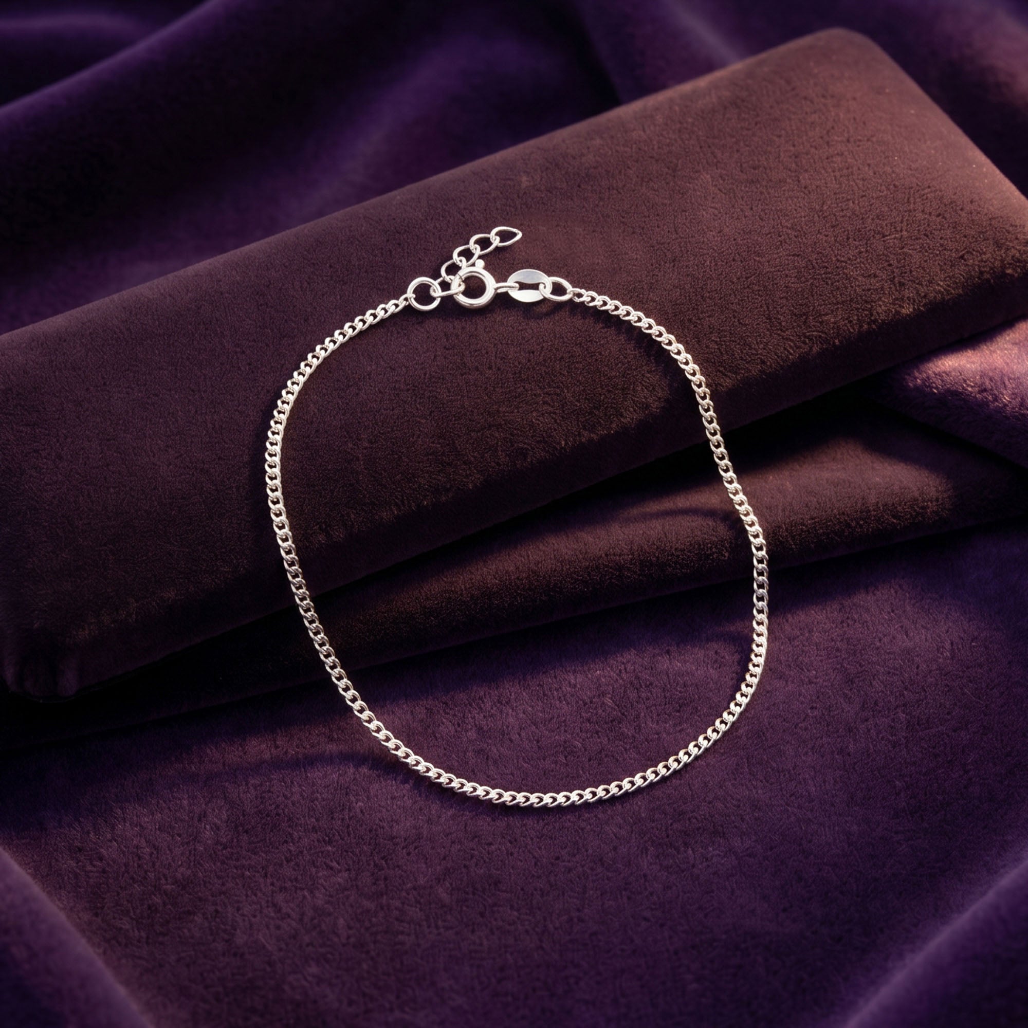 Minimalist Curb Chain Anklet