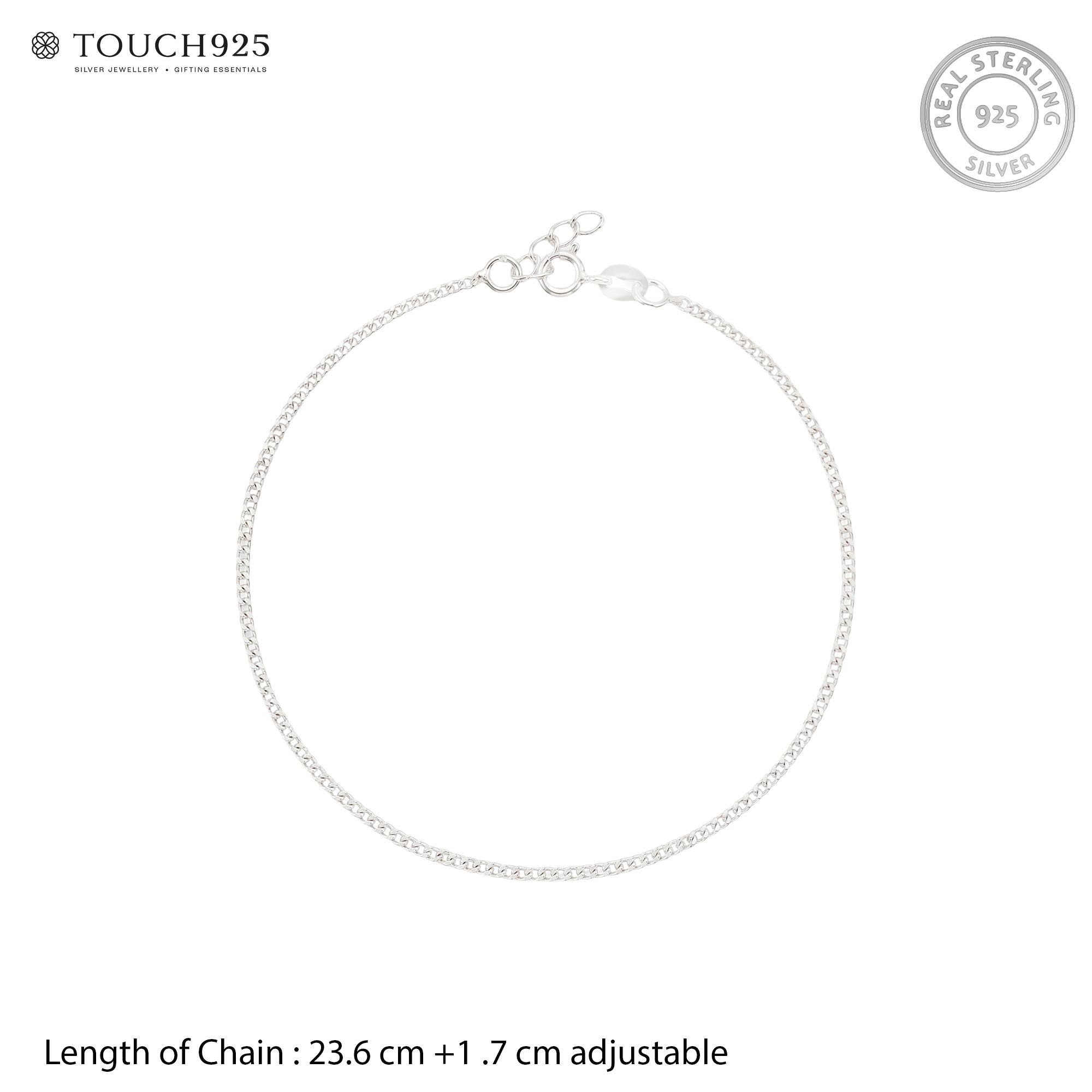 Minimalist Curb Chain Anklet