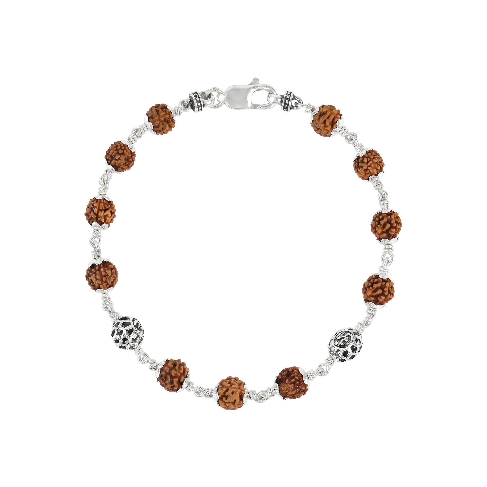 Sacred Rudraksha Men's Bracelet