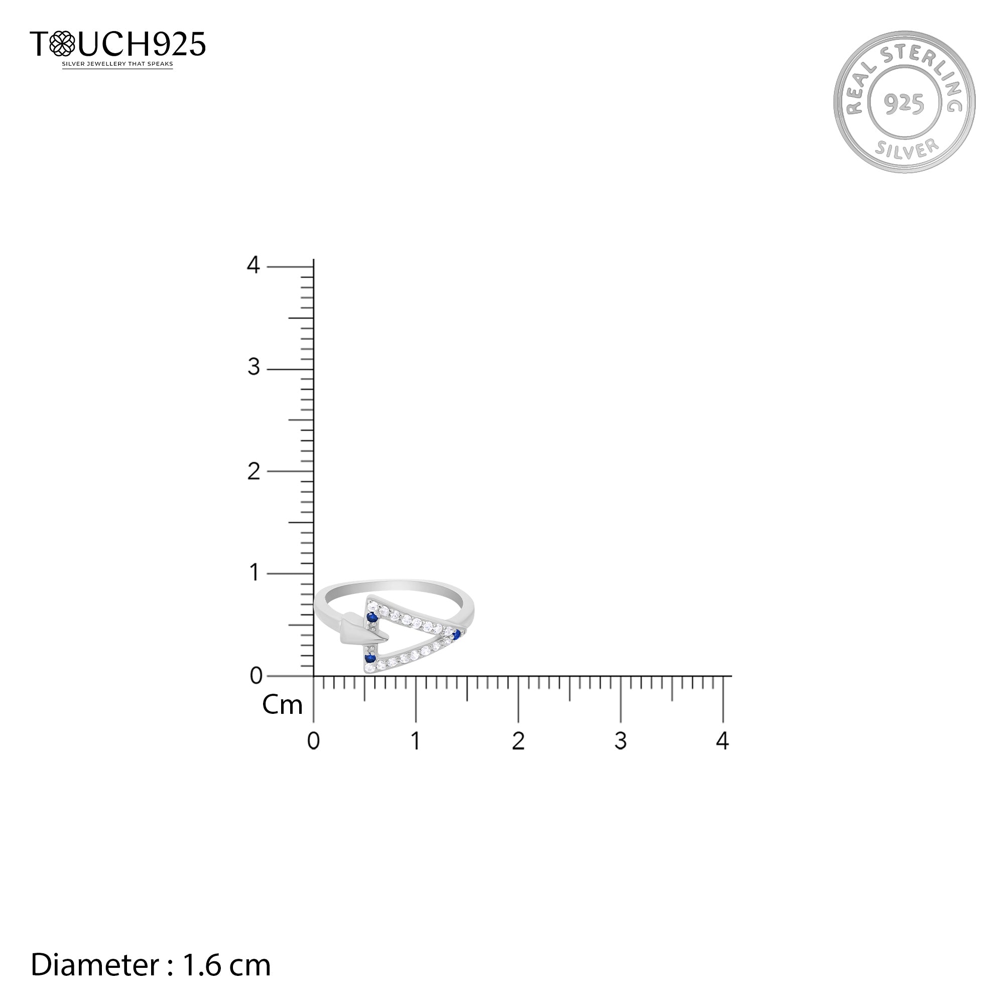 Celestial Triangle Ring