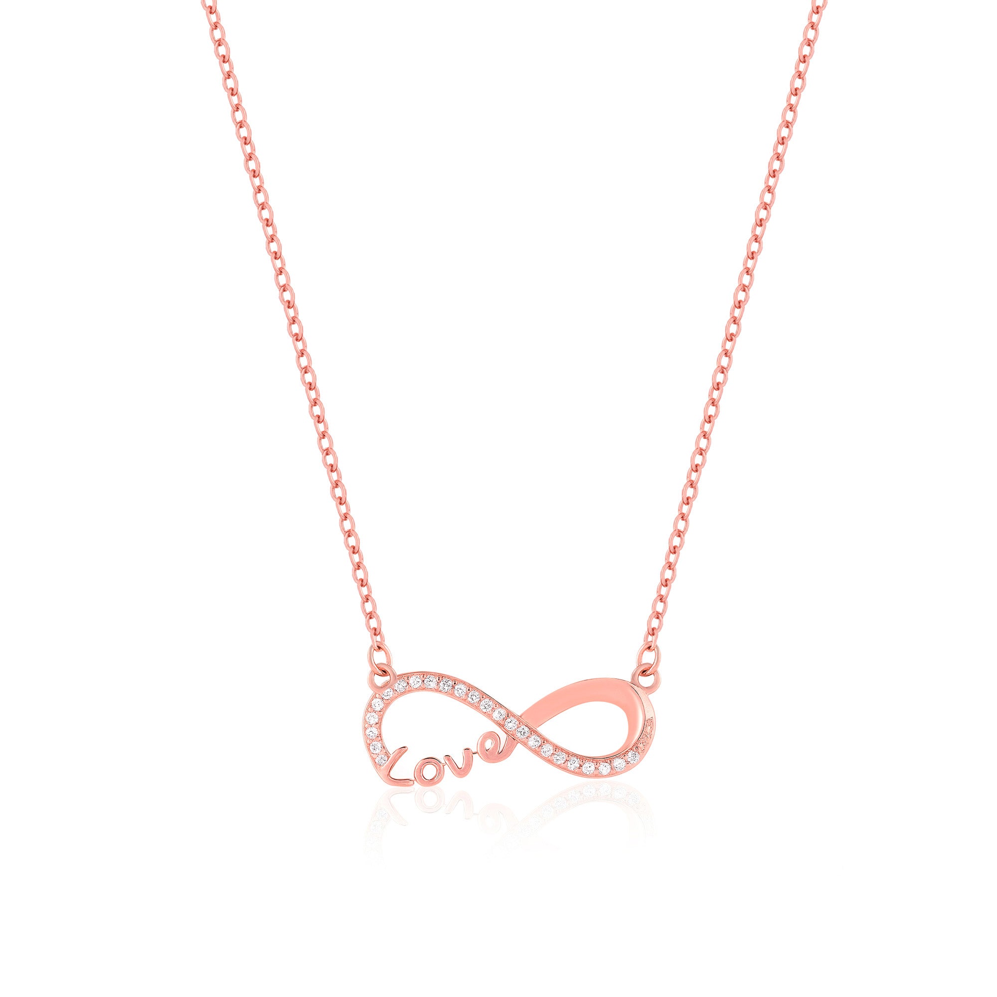 Infinity Love Chain Locket