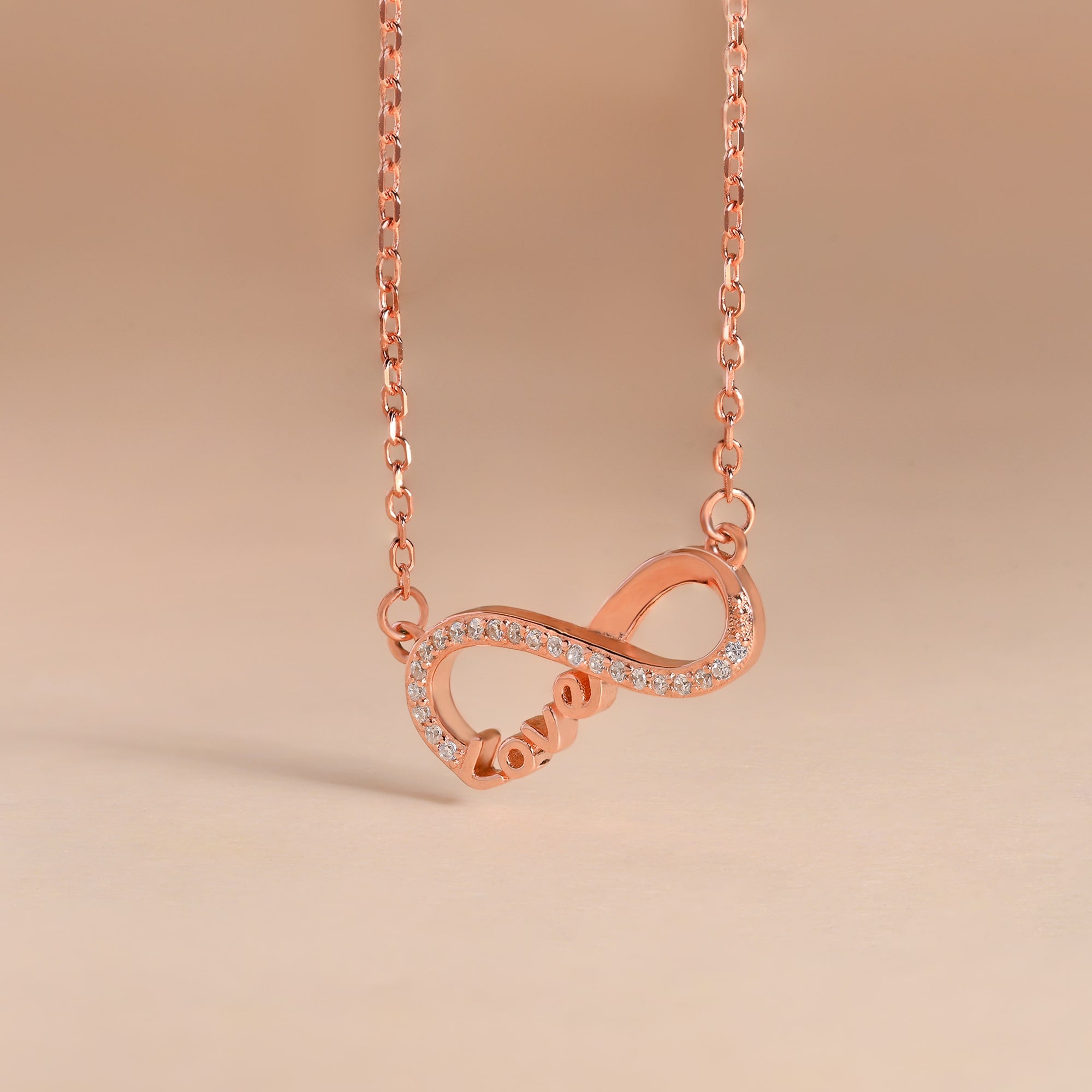 Infinity Love Chain Locket