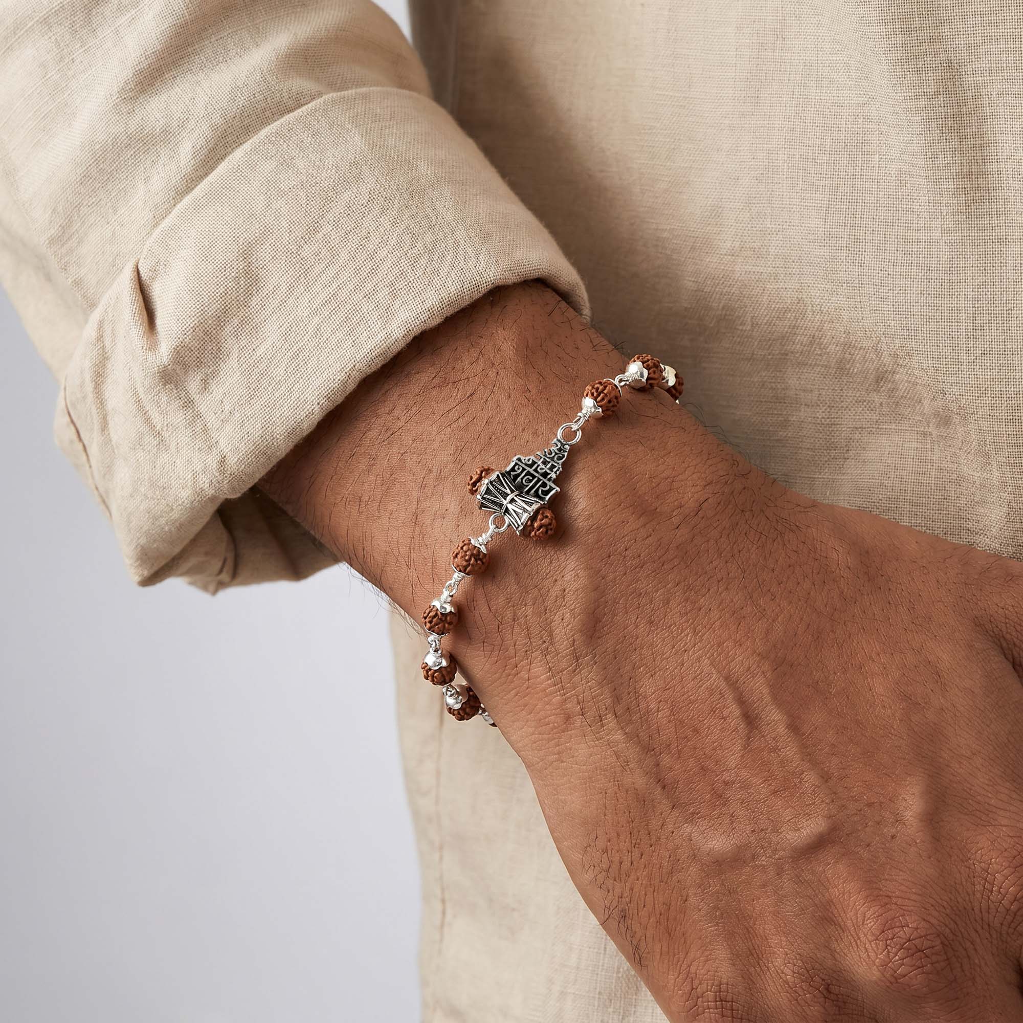 Shiva Temple Rudraksha Band