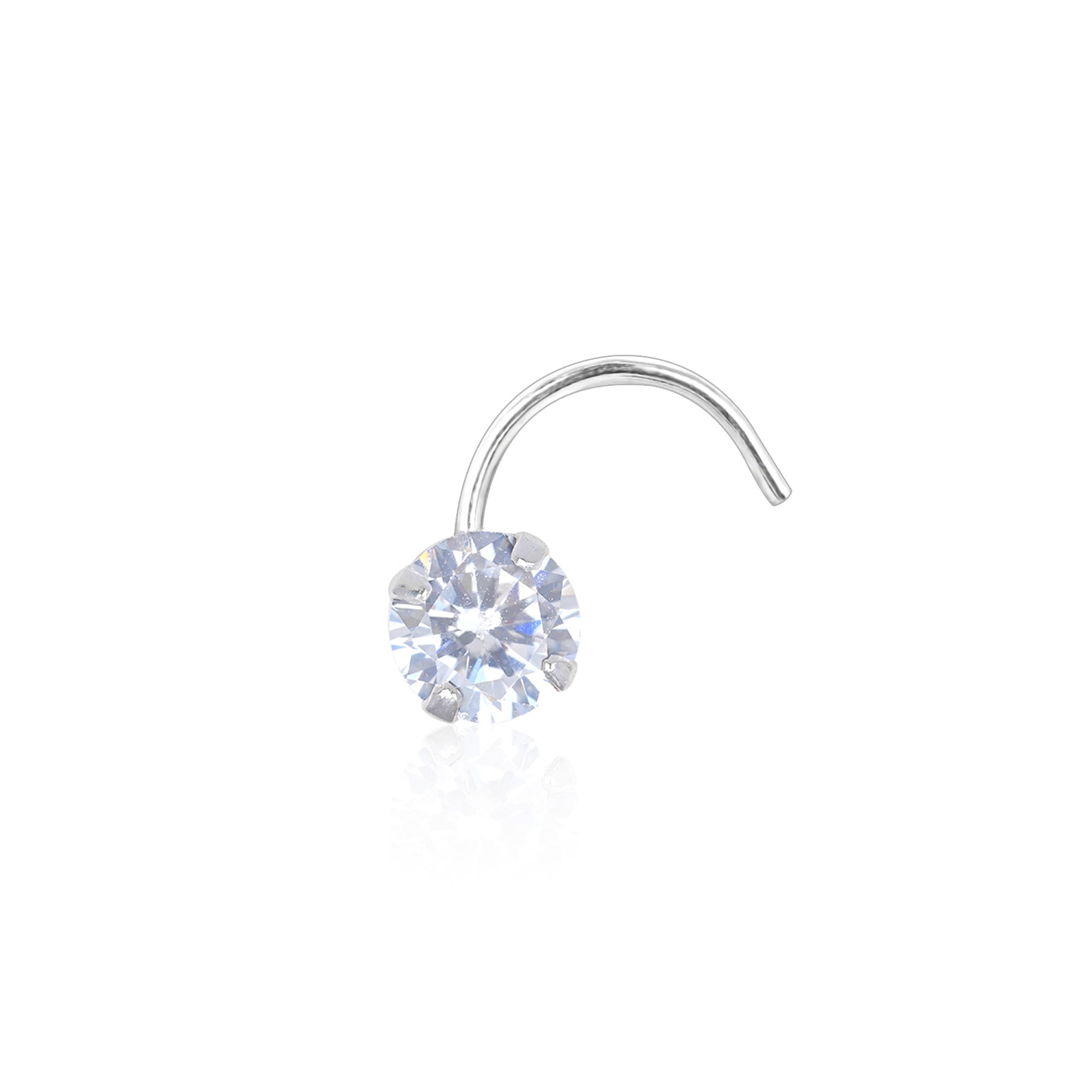 Sparkle Loop Nose Pin