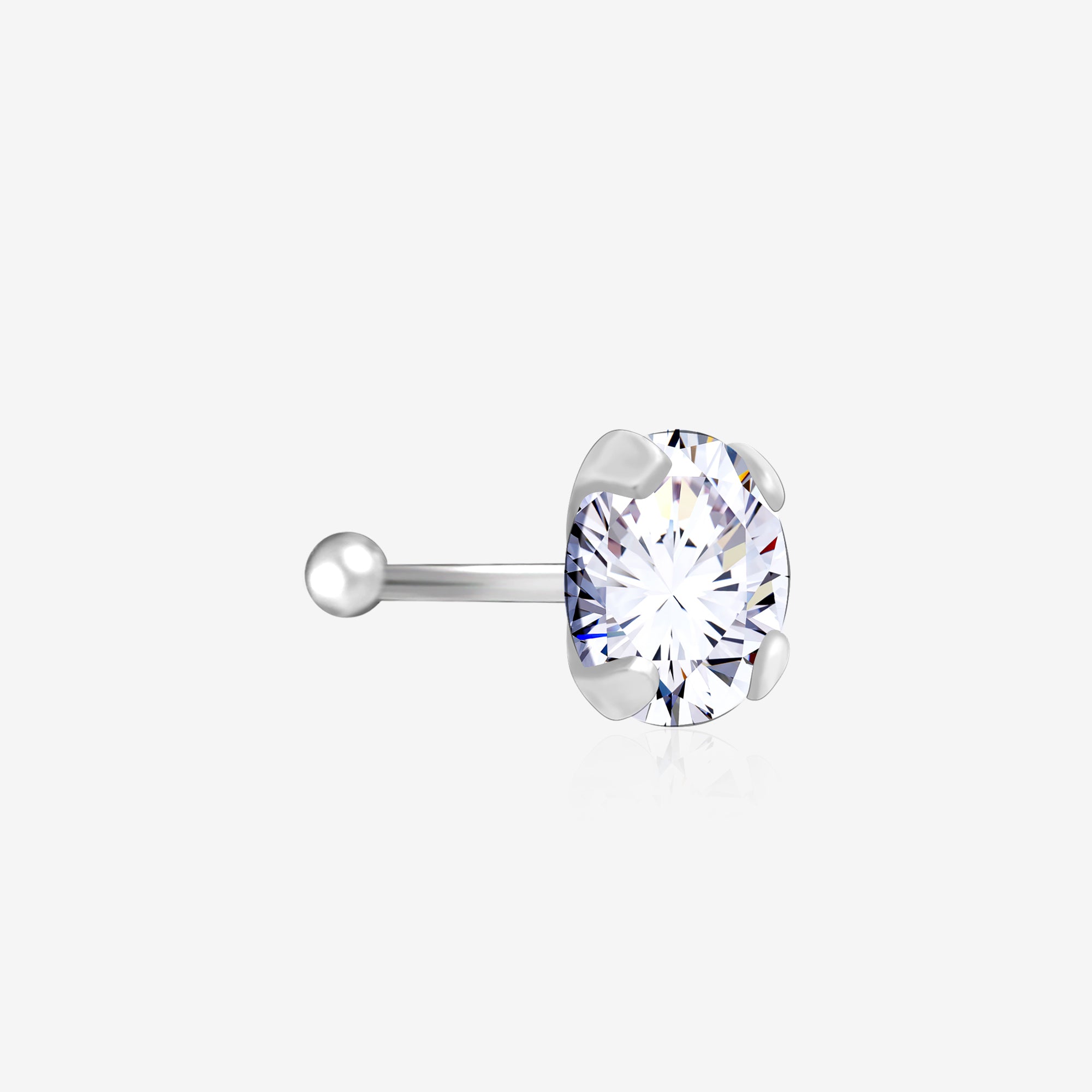 Bold Glint Nose Pin