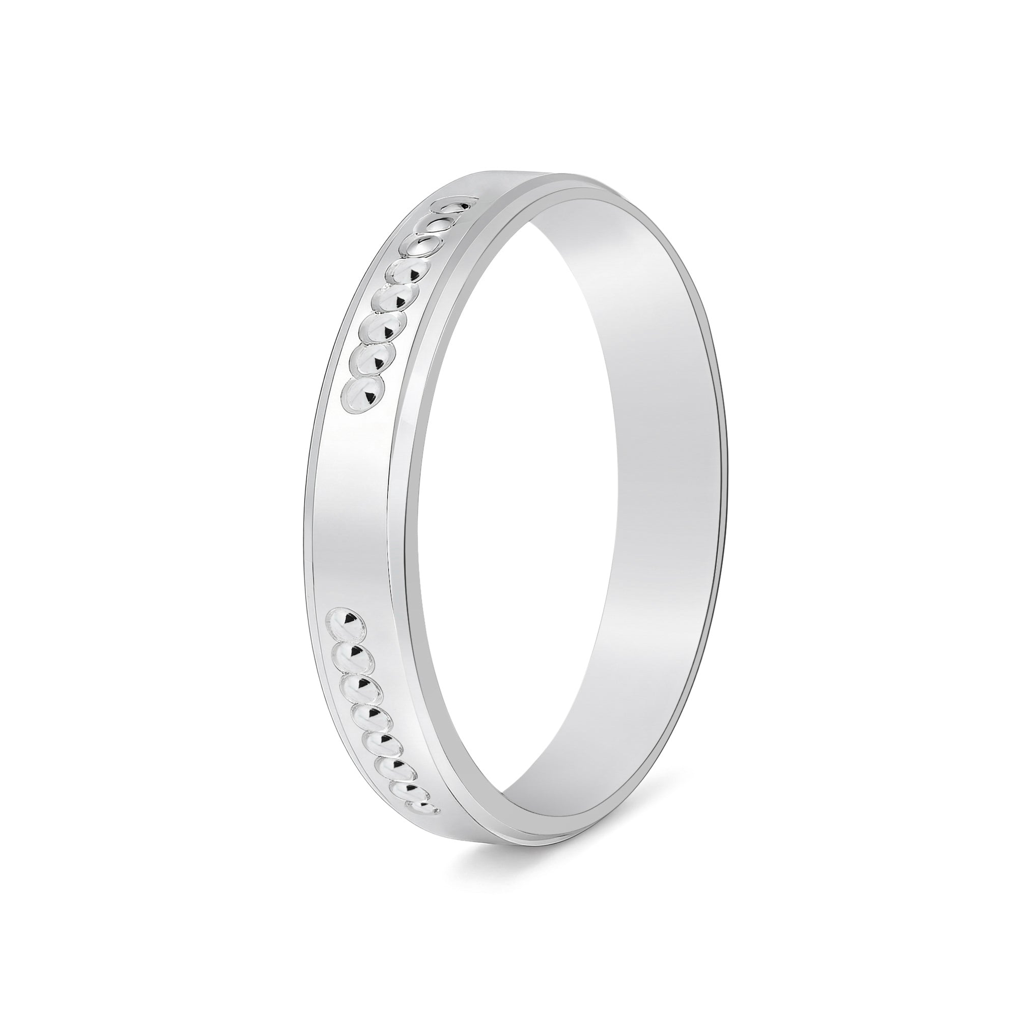 Linear Detail Silver Ring
