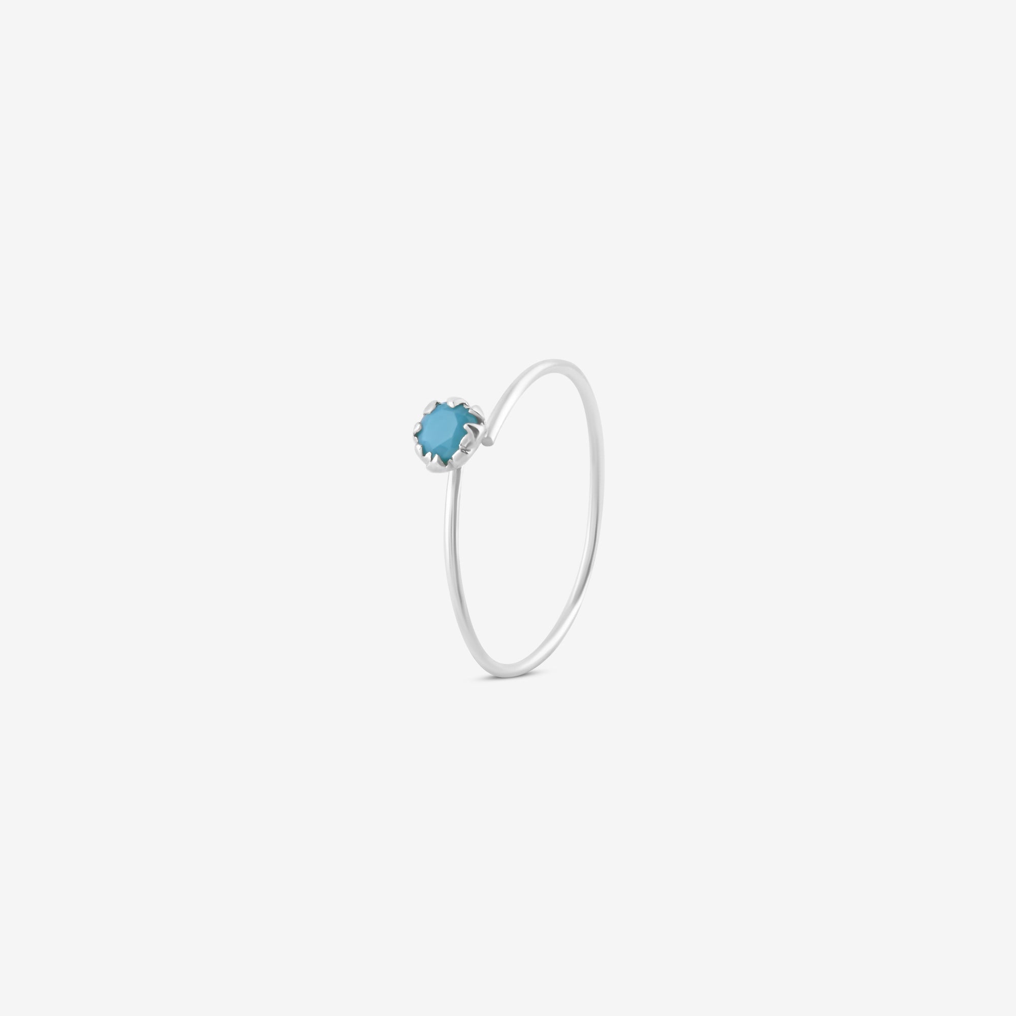 Turquoise Stone Nose Ring