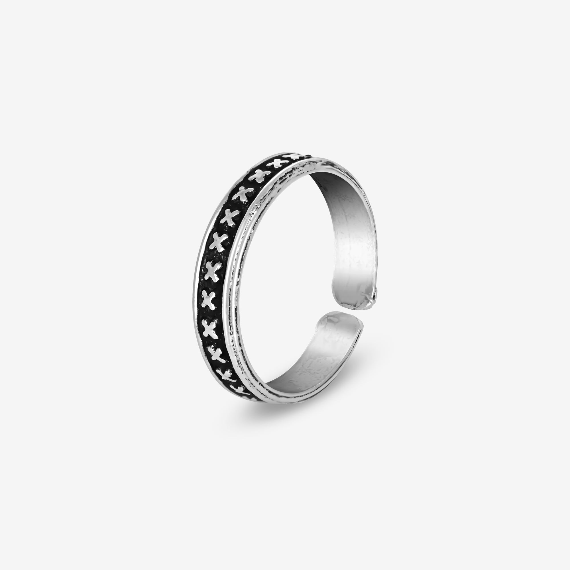 silver toe ring