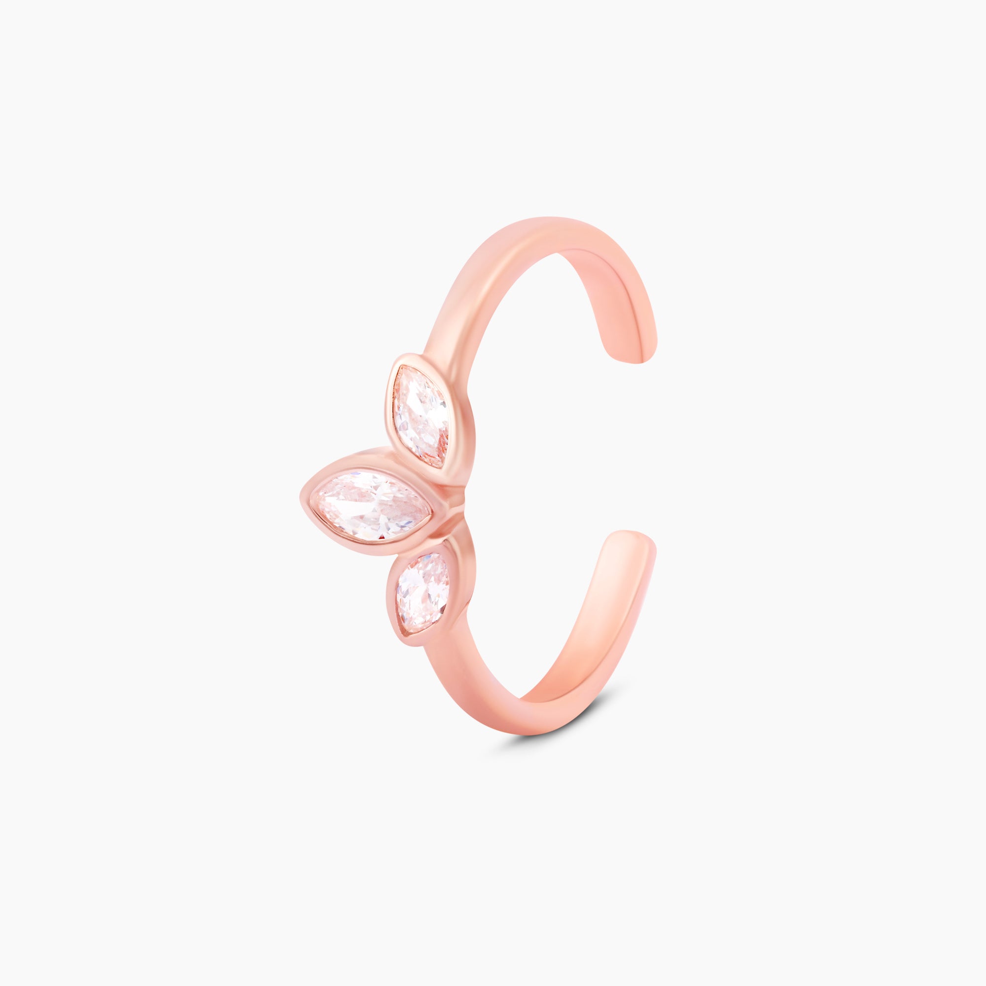 silver toe ring