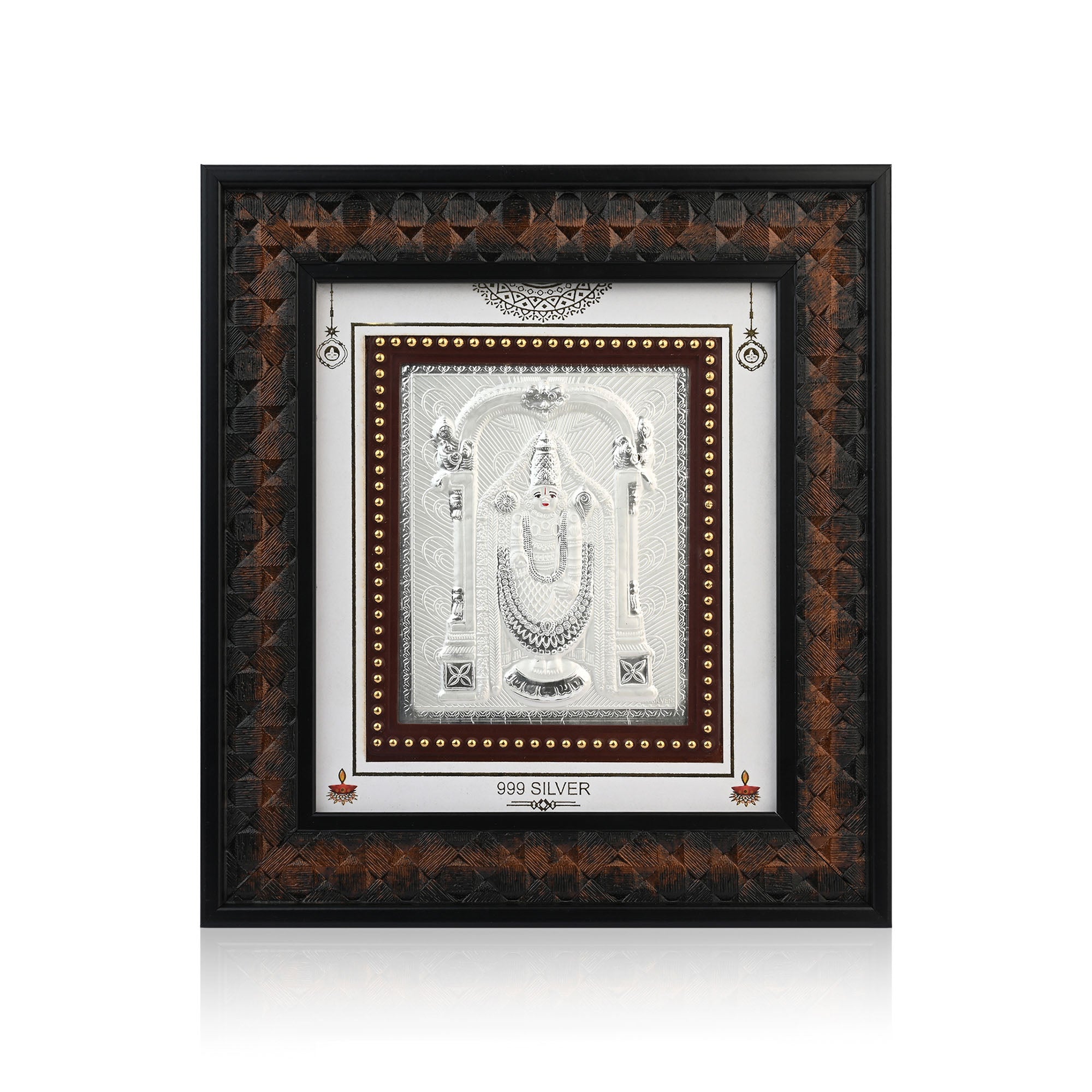 999 Silver Tirupati Balaji Frame