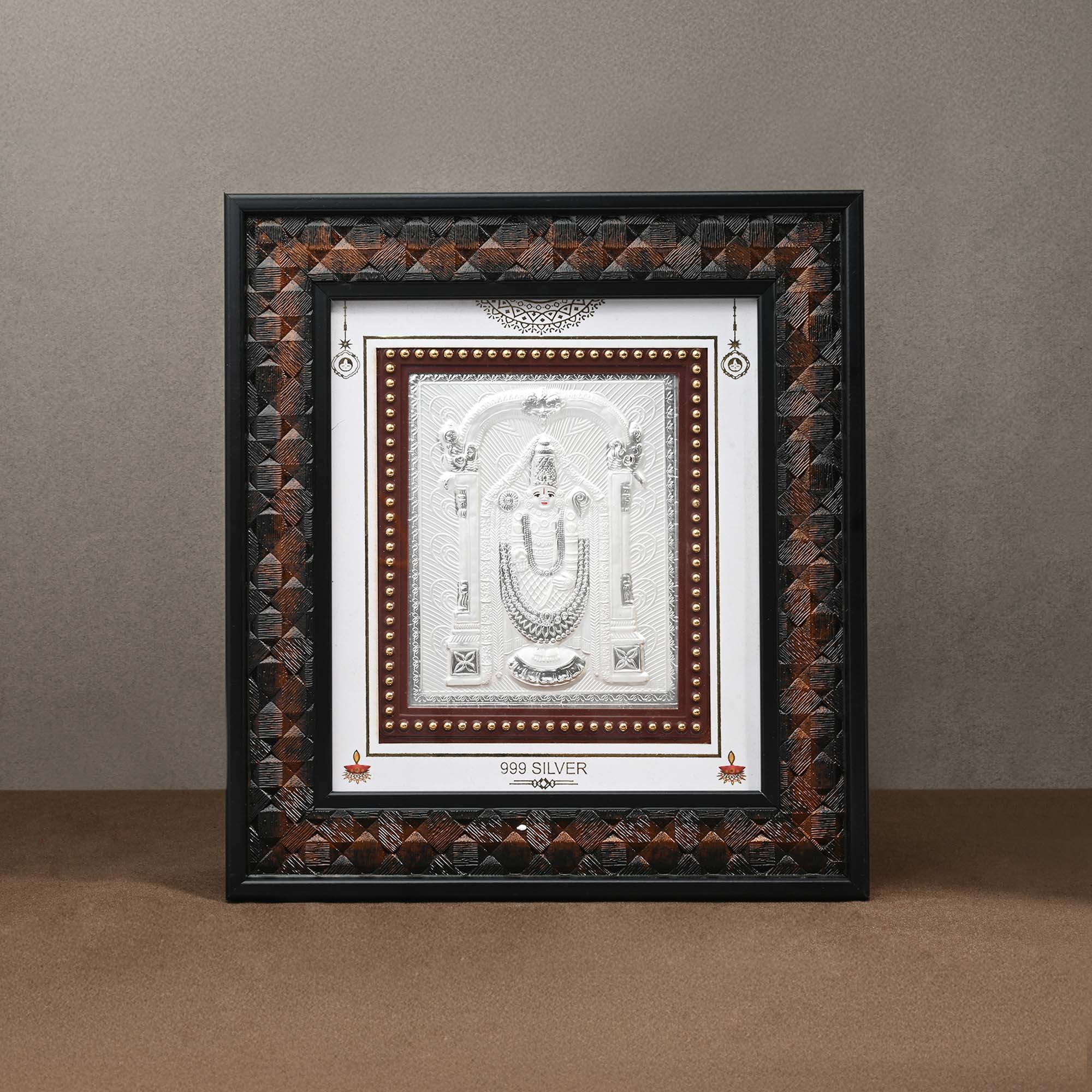 999 Silver Tirupati Balaji Frame
